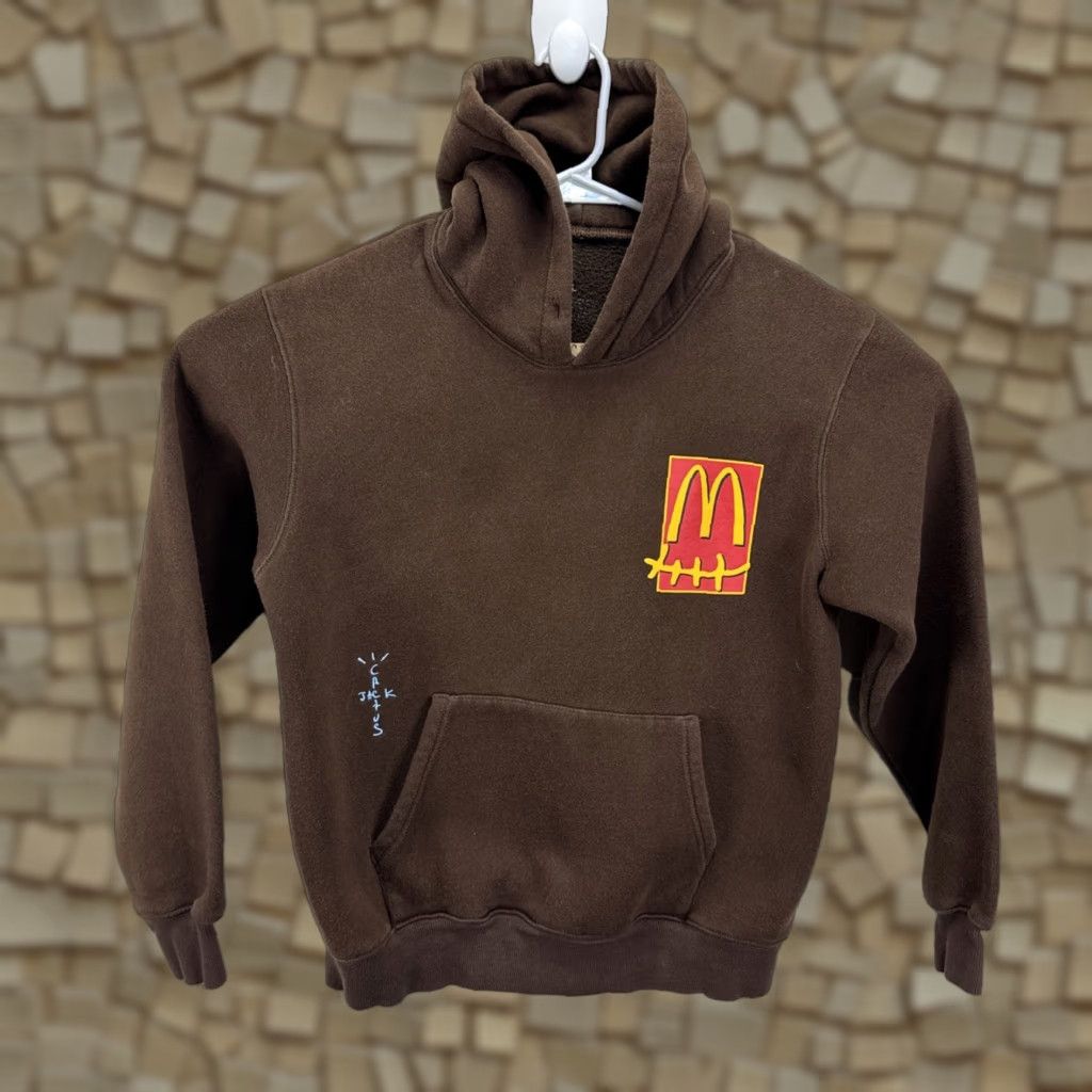 Vintage Cactus Jack by Travis Scott x McDonald’s Cactus Pack Sticker Hoodie Brown Large Size US L / EU 52-54 / 3 - 1 Thumbnail