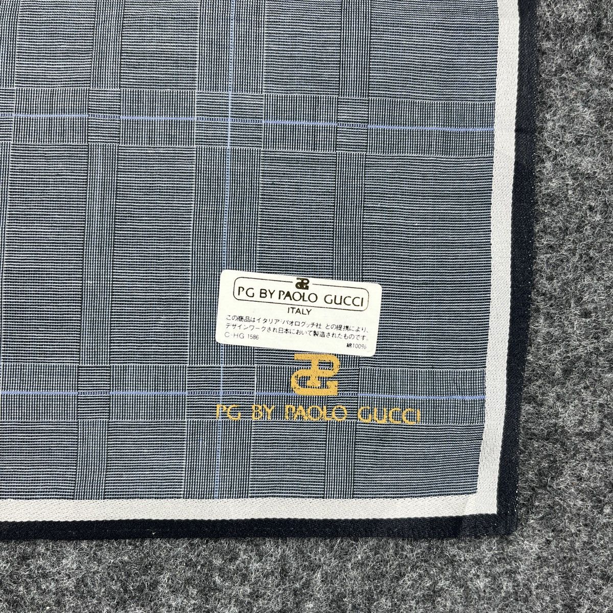 Paolo Gucci × Vintage Paolo Gucci Handkerchief / Bandana / Neckerchief B214 Size ONE SIZE - 4 Thumbnail