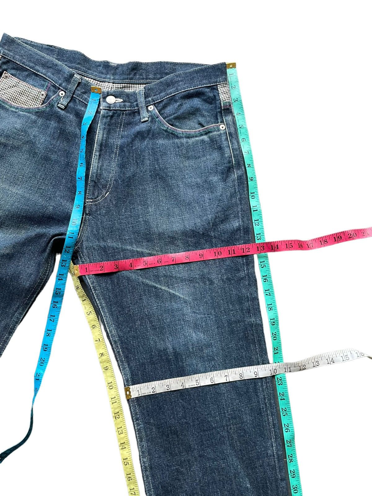 Japanese Brand Japanese Double Steal Denim Size US 35 - 14 Thumbnail