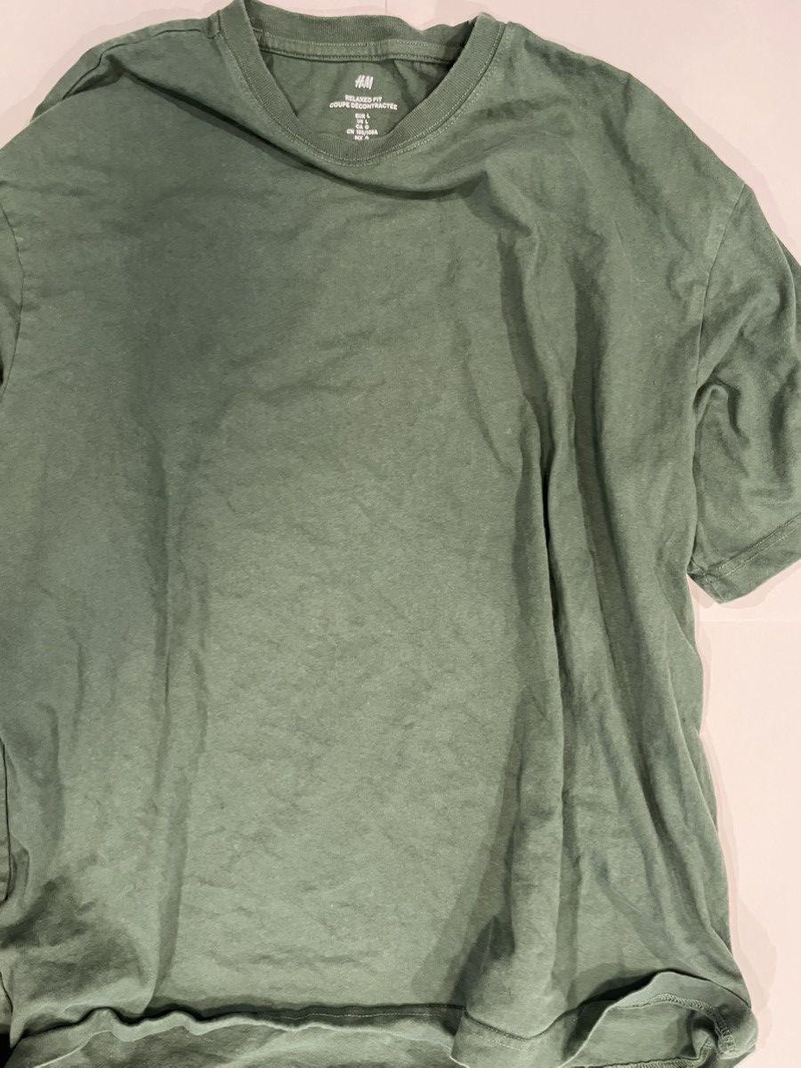 H&M H&M Green Shirt - Large Size US L / EU 52-54 / 3 - 4 Thumbnail