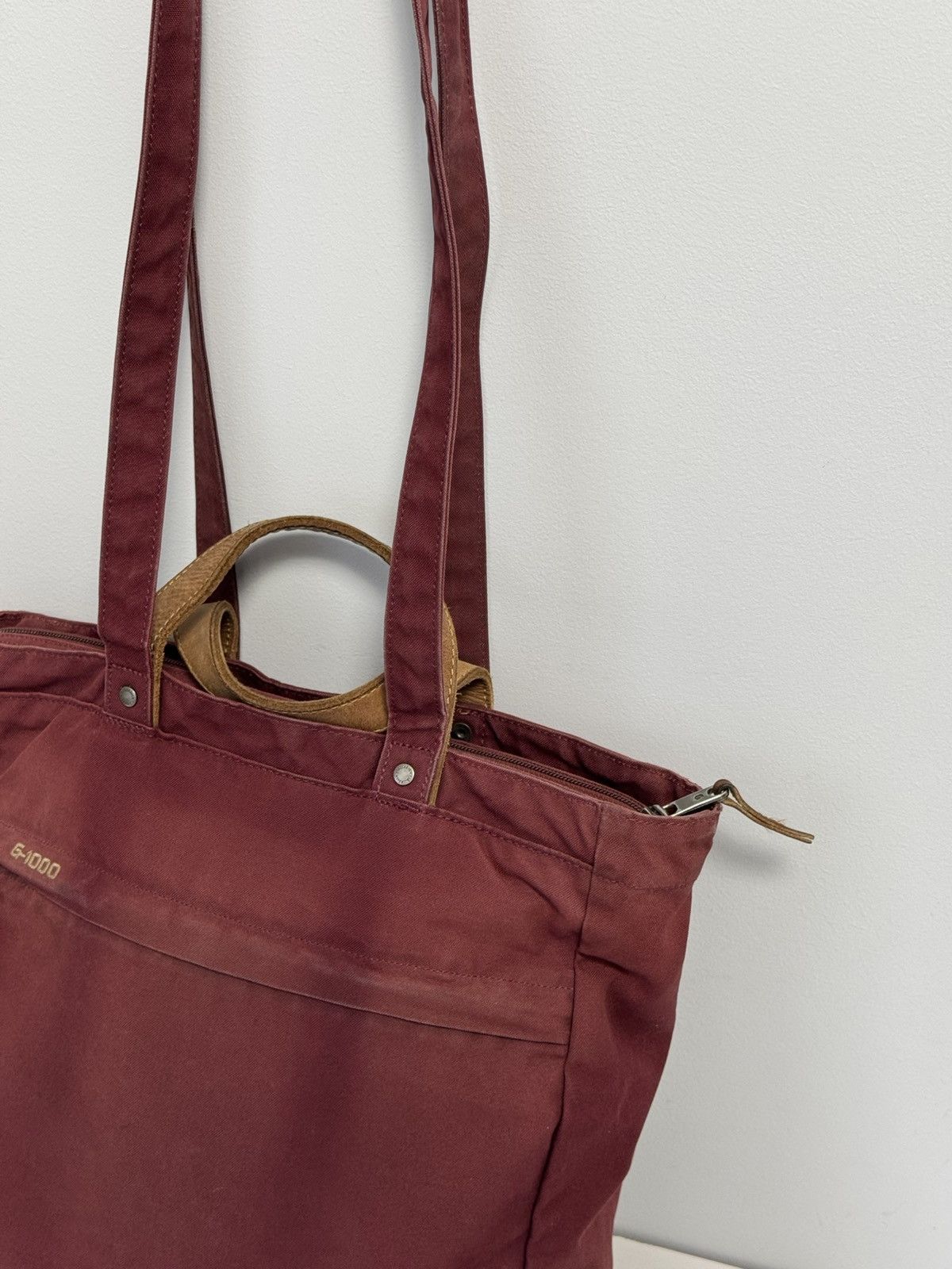 Fjallraven Fjallraven G-1000 Maroon Red Bag Totepack Shoulder Backpack Size ONE SIZE - 7 Thumbnail