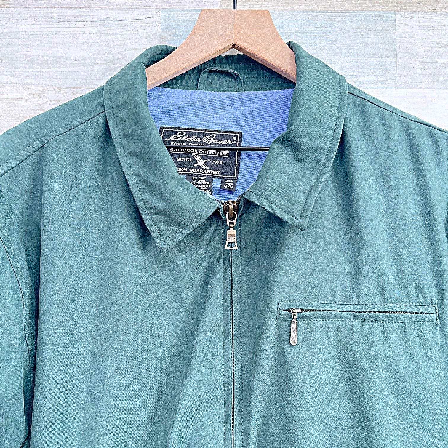 Eddie Bauer Eddie Bauer Vintage 90s Windbreaker Bomber Jacket Medium Size US M / EU 48-50 / 2 - 2 Thumbnail