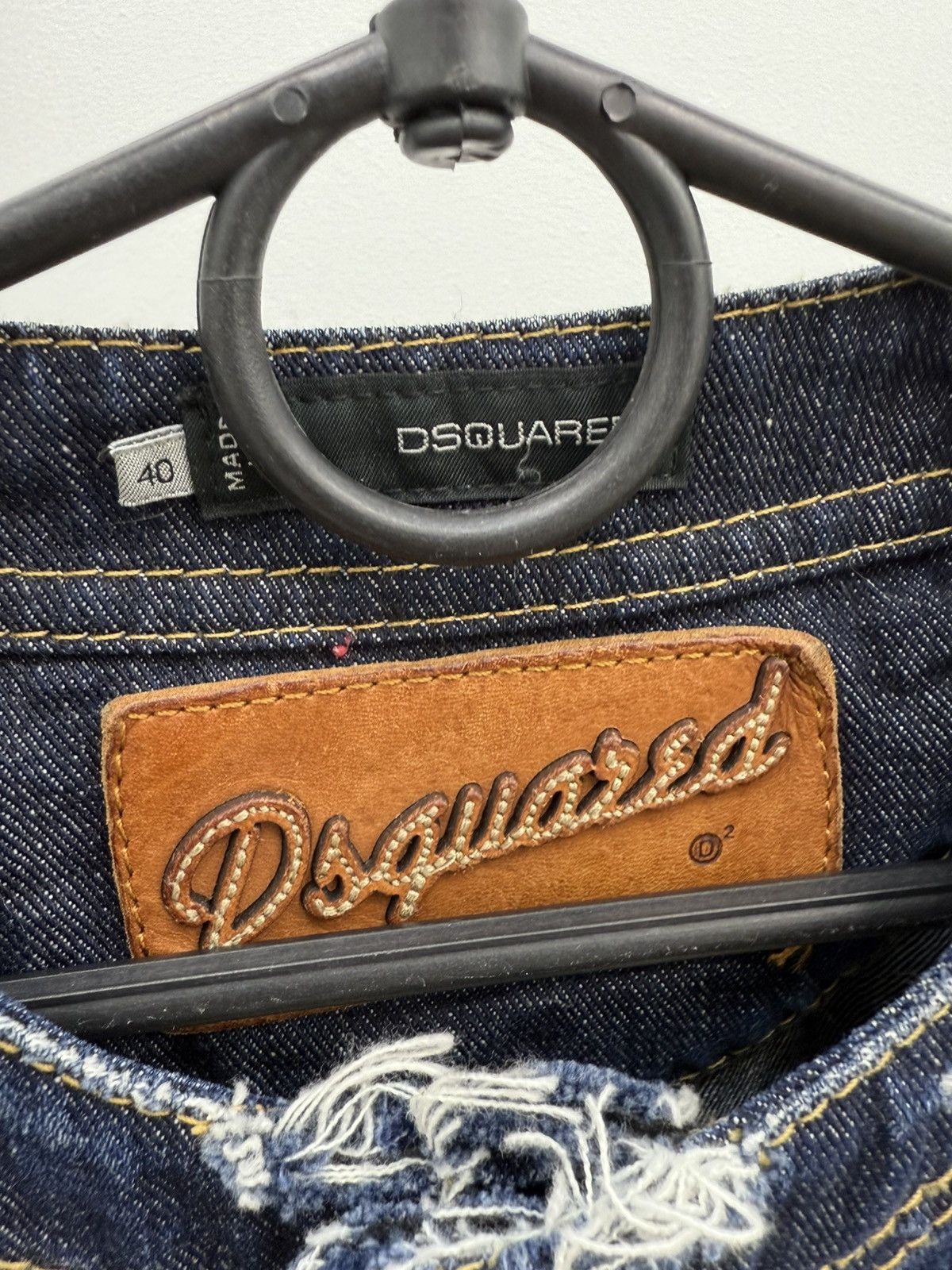Dsquared2 Dsquared2 Distressed Denim Vest Size S / US 4 / IT 40 - 3 Thumbnail