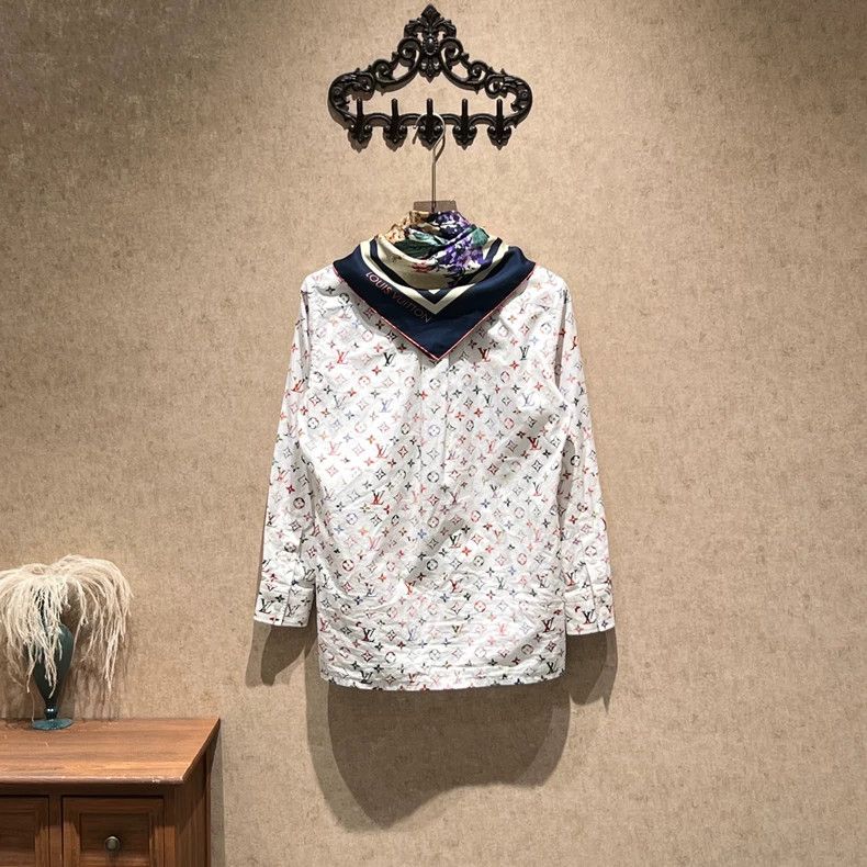 Louis Vuitton Louis Vuitton Colourful presbyopic full print scarf shirt Size XXS / US 00 / IT 34 - 2 Thumbnail