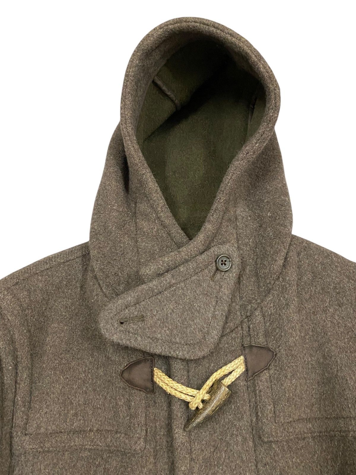 J.Crew × Japanese Brand J.Crew Wool Coat Jacket - Brown Size US M / EU 48-50 / 2 - 7 Thumbnail