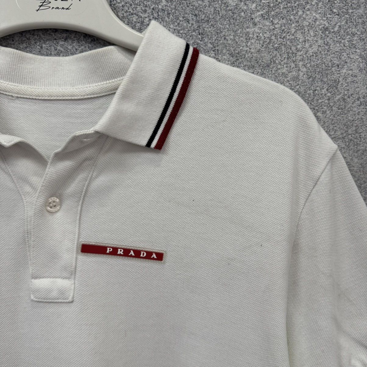 Prada Prada polo T-shirt Red Tab Size US M / EU 48-50 / 2 - 6 Thumbnail