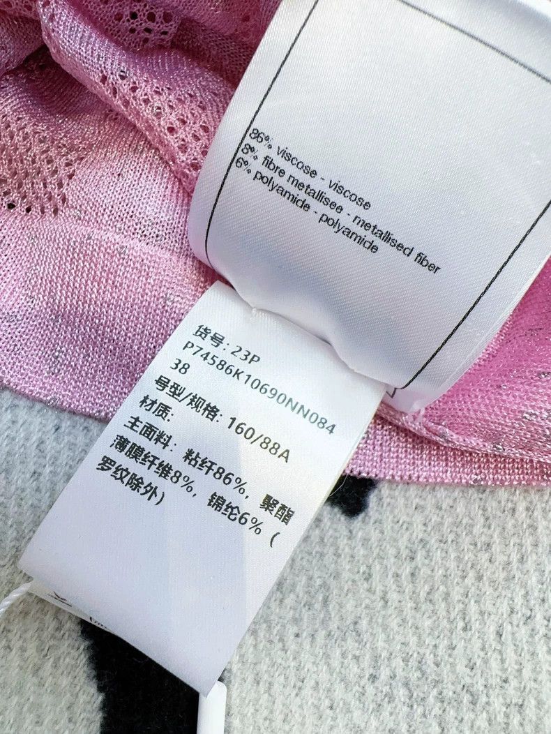 Chanel Chanel 23P spring and summer preview pink full diamond log Size XS / US 0-2 / IT 36-38 - 6 Thumbnail