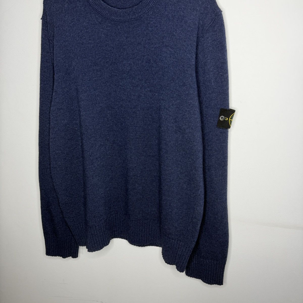Stone Island Stone Island Sweater Knit Jumper Wool Navy Size US XXL / EU 58 / 5 - 2 Thumbnail