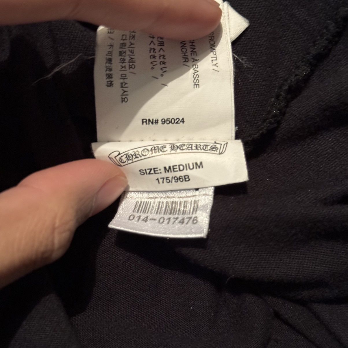 Chrome Hearts Chrome Hearts New York exclusive horseshoe pocket tee Size US M / EU 48-50 / 2 - 8 Thumbnail