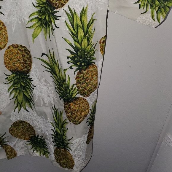 Paradise Found Authentic Hawaiian Shirt "Maui Pineapple" Waimea Size US XXL / EU 58 / 5 - 6 Thumbnail