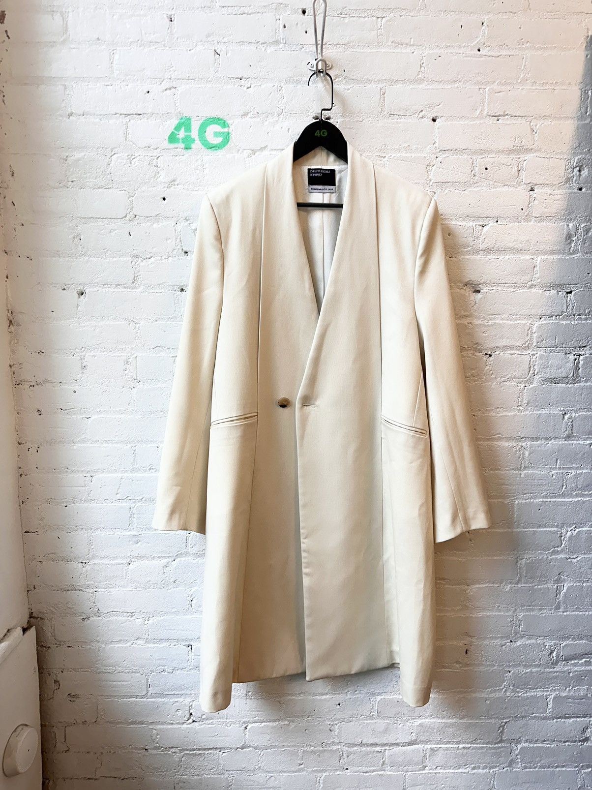 Enfants Riches Deprimes ERD ELEGANT CLASSY PARIS RUNWAY JACKET WHITE COAT Size US M / EU 48-50 / 2 - 2 Thumbnail