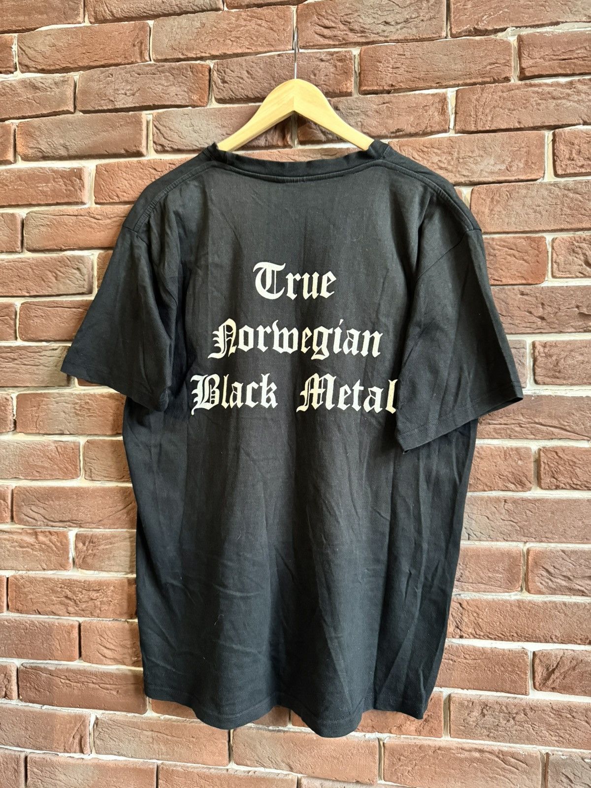 Band Tees Rare 90s DARKTHRONE Panzerfaust Vintage Band Metal Tshirt L Size US L / EU 52-54 / 3 - 2 Thumbnail
