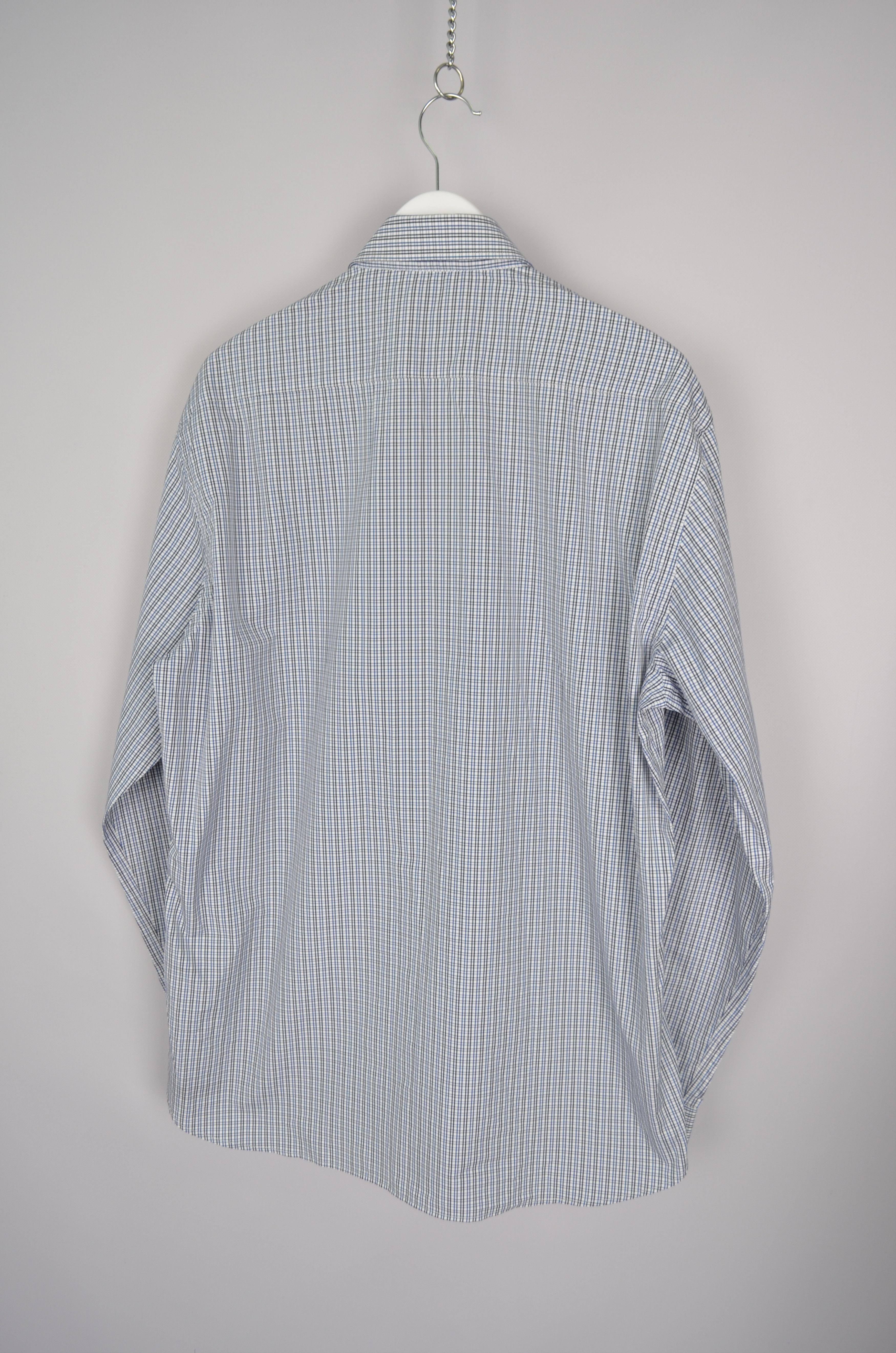 Paul & Shark Paul&Shark White Blue Check Shirt Size XL (42) Luxury Size US XL / EU 56 / 4 - 9 Thumbnail