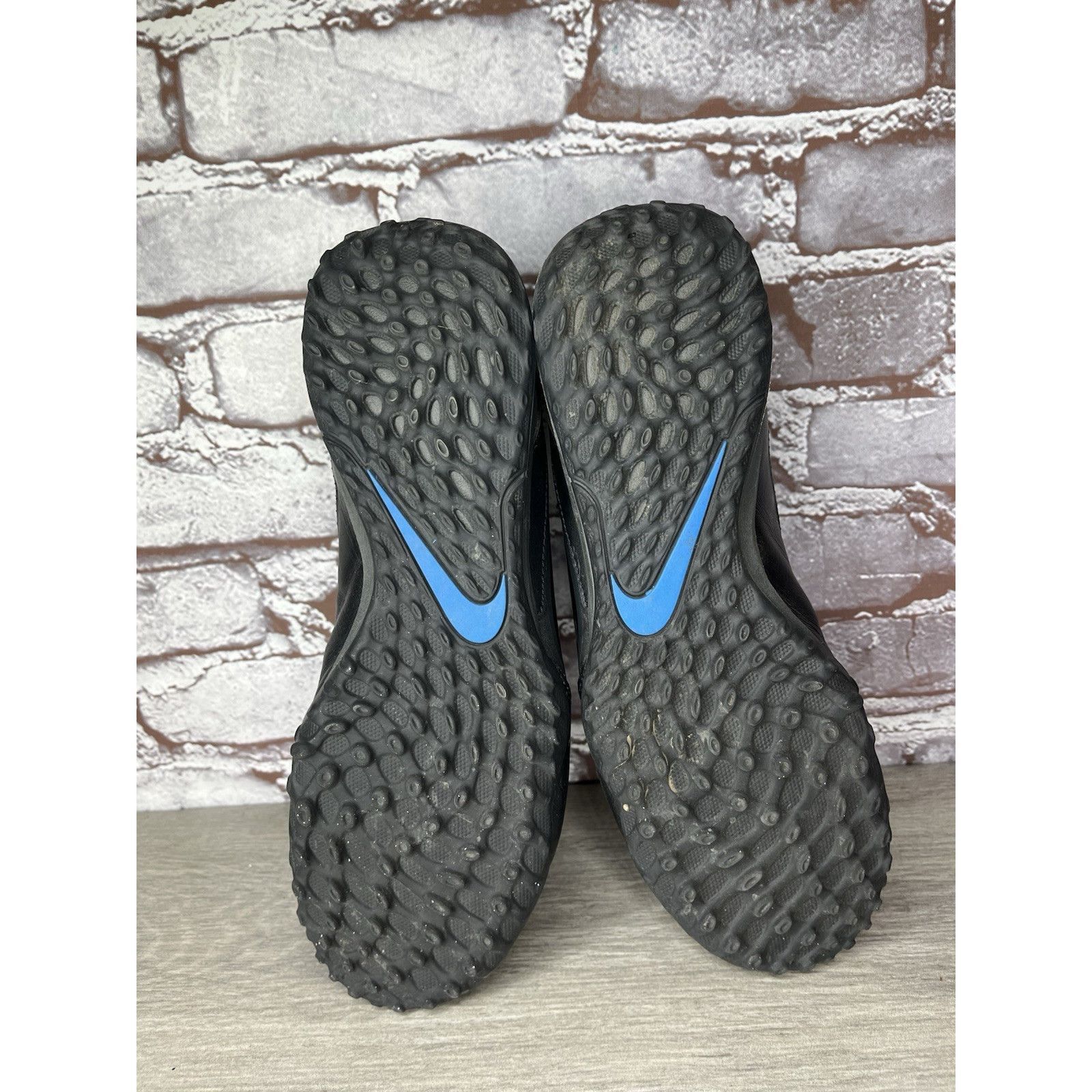 Nike Nike Tiempo Legend 9 Academy TF Black Grey Soccer Shoes Men Size US 8.5 / EU 41-42 - 7 Thumbnail