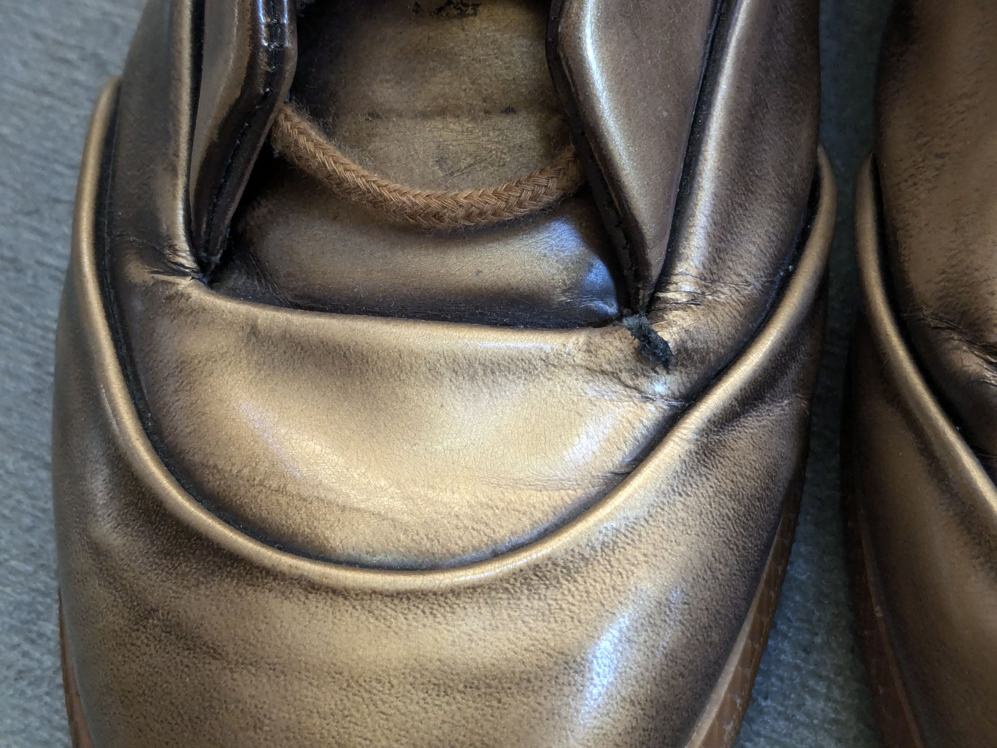 Maison Margiela Maison Margiela Future Gold 10 43 High Tops Leather Gum Size US 10 / EU 43 - 4 Thumbnail