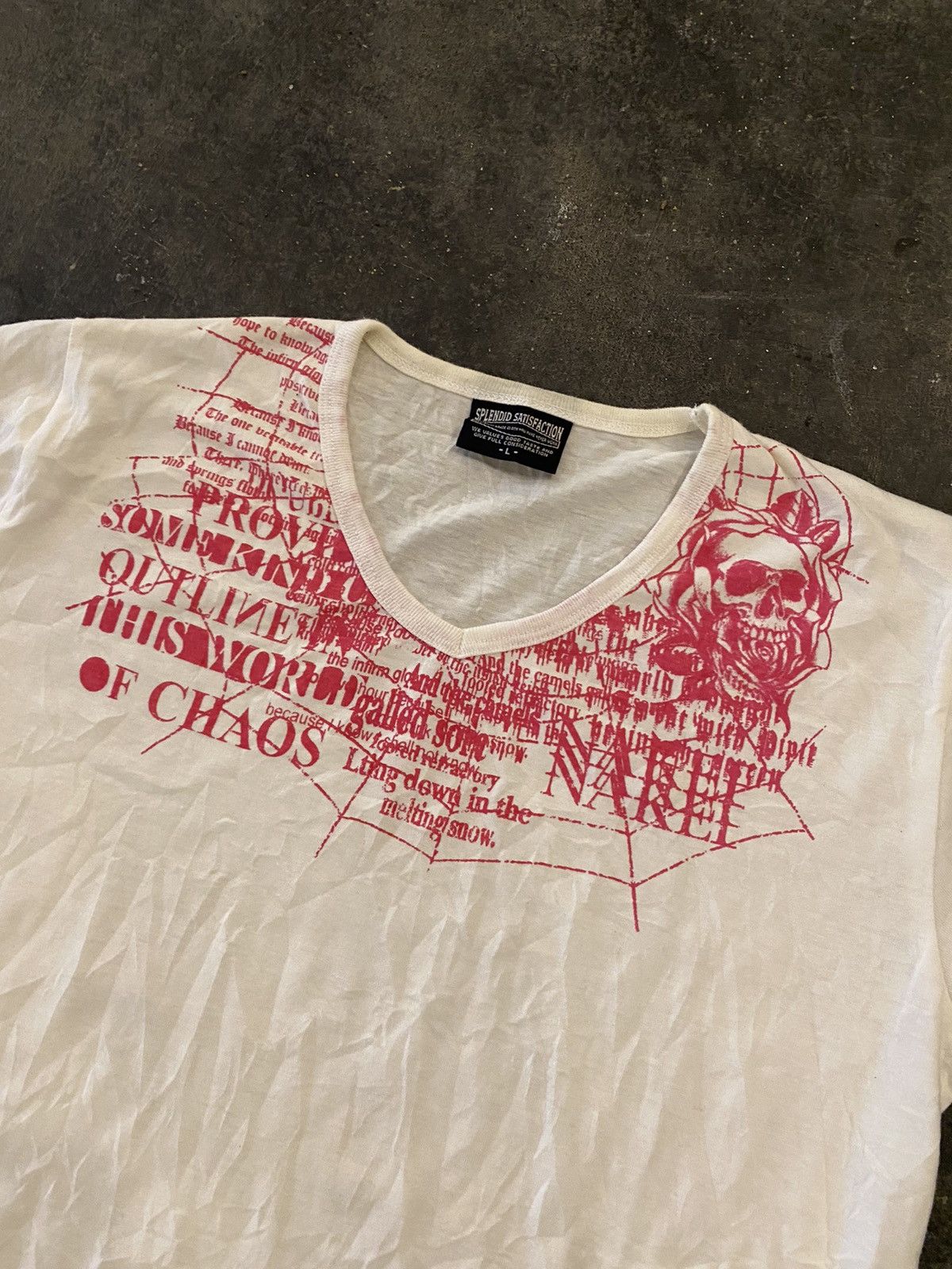 Hysteric Glamour × If Six Was Nine × Japanese Brand Y2k Splendid satisfaction skull punk style tshirt Size US L / EU 52-54 / 3 - 2 Thumbnail