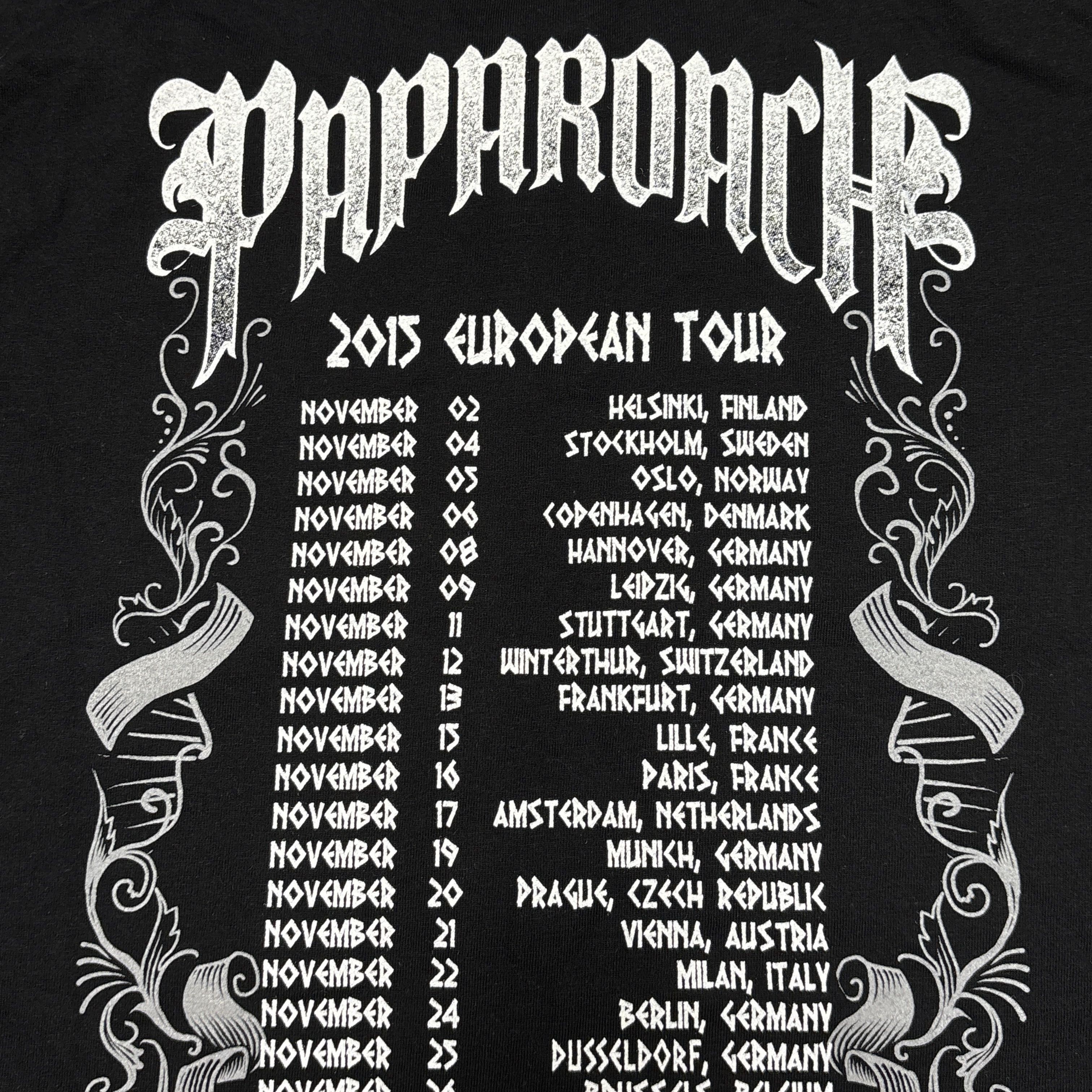 Band Tees Papa Roach Shirt Black Womens Baby Tee Metal Band Tee Size L / US 10 / IT 46 - 12 Thumbnail