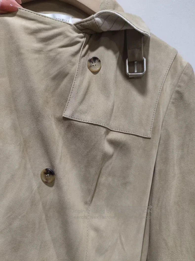 Brunello Cucinelli Brunello Cucinelli Leather jacket coat with fur lining Size US S / EU 44-46 / 1 - 4 Thumbnail