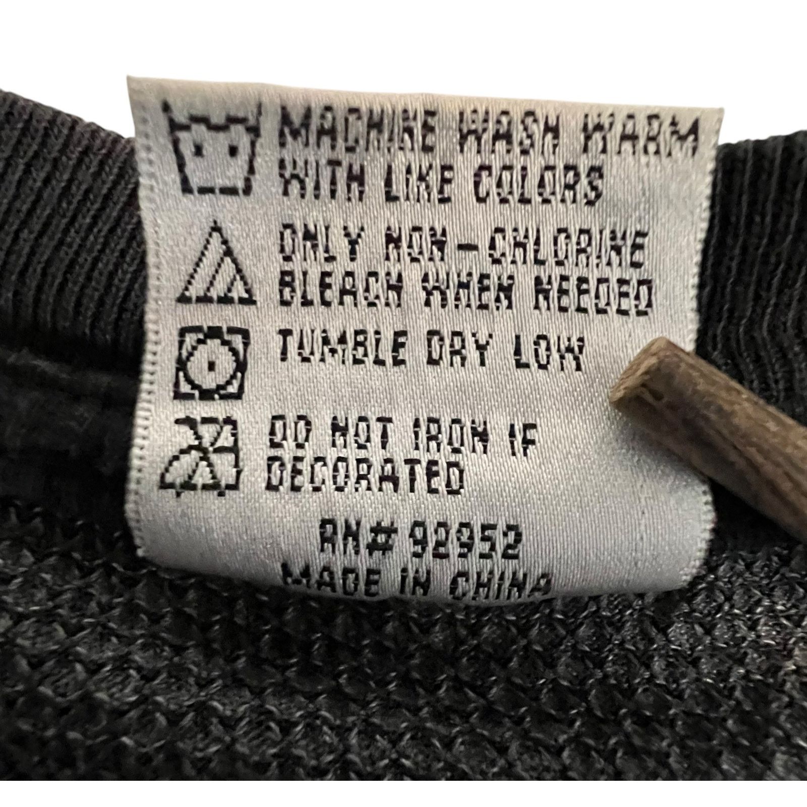 Other ZIM USA XL Knit T-Shirt Black & Gray Short Sleeve Pocket Tee Size US XL / EU 56 / 4 - 4 Thumbnail