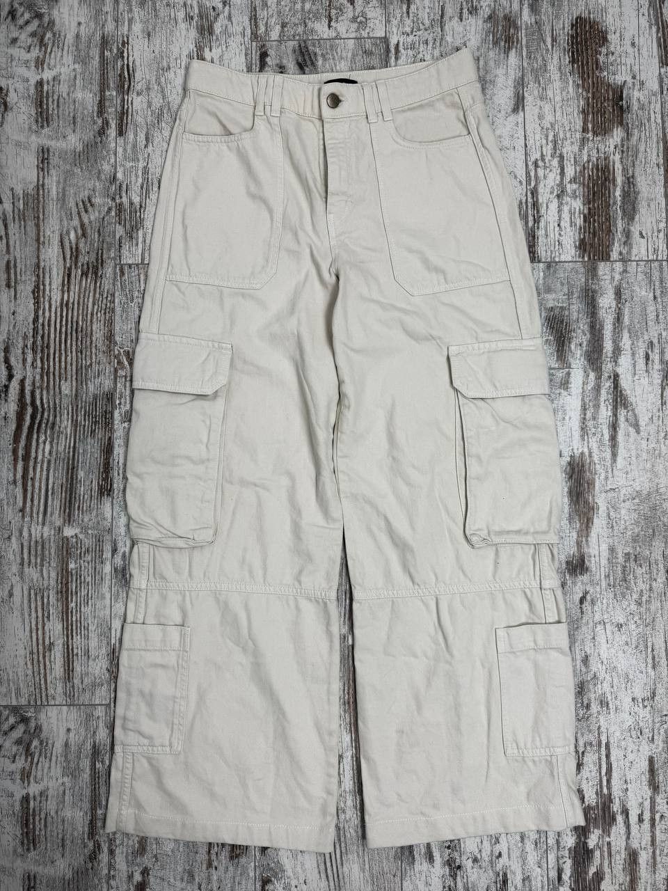 ME+EM Me+Em Cargo Multipockets Cotton Trousers Pants Size 29 Size 29" - 1 Thumbnail