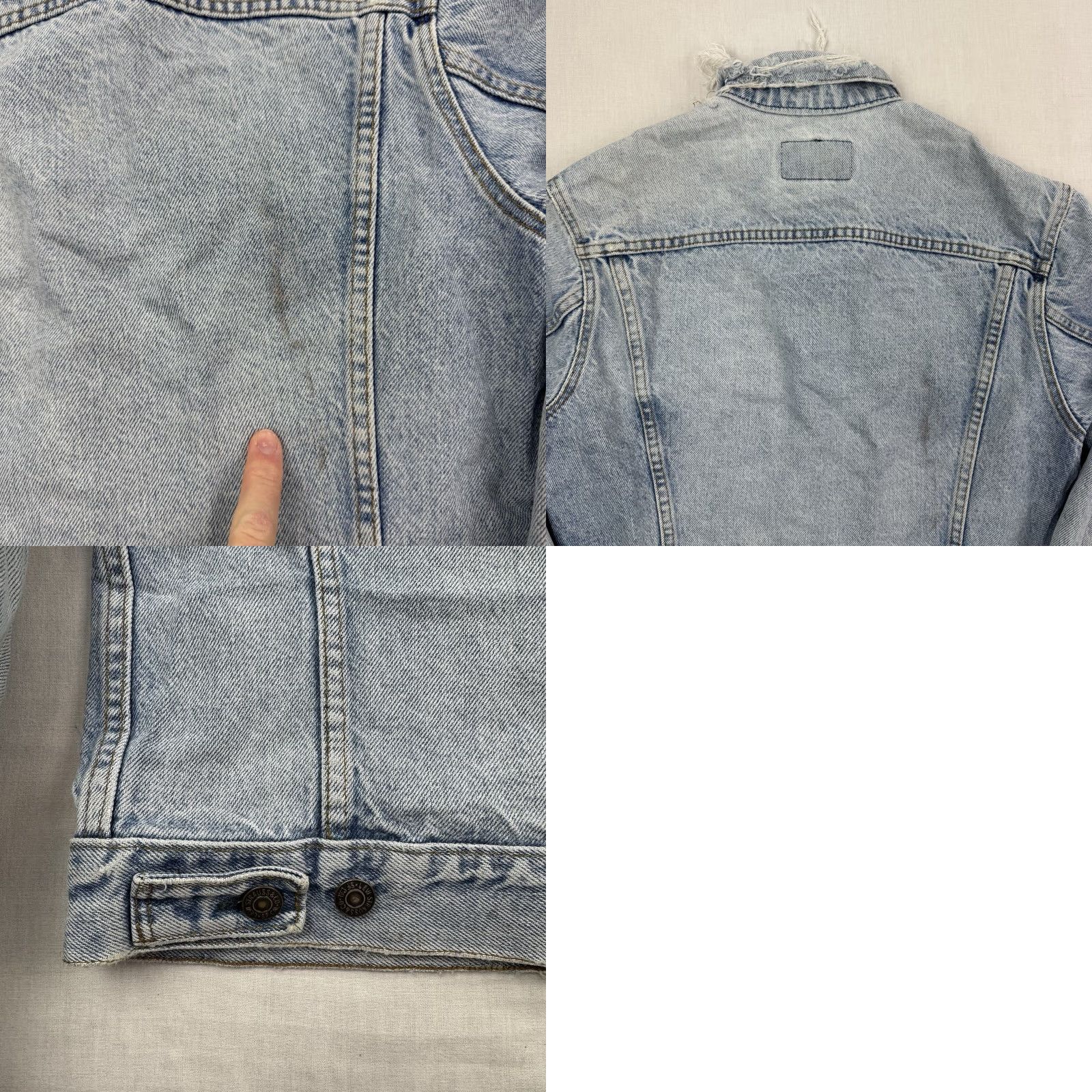 Levi's VINTAGE Levi's Denim Jacket Men S Blue 80s 90s USA Made In USA Regular Size S Cotton Denim Jacket Casual Pockets Collared Vintage Yes Size US S / EU 44-46 / 1 - 10 Thumbnail