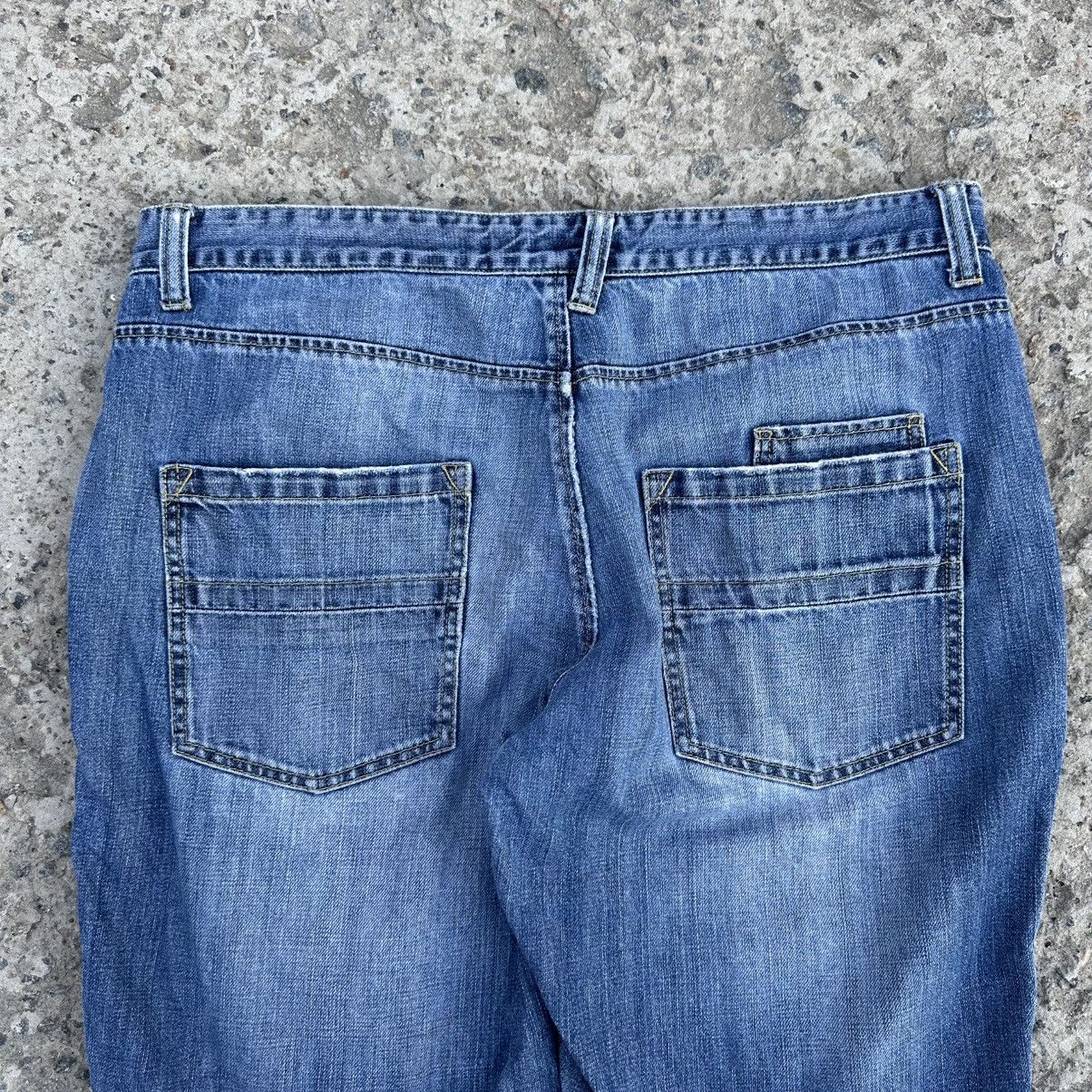 If Six Was Nine Vintage Japanese Style Double Knee Jeasn Size 38 Y2K 00s Size US 38 / EU 54 - 7 Thumbnail