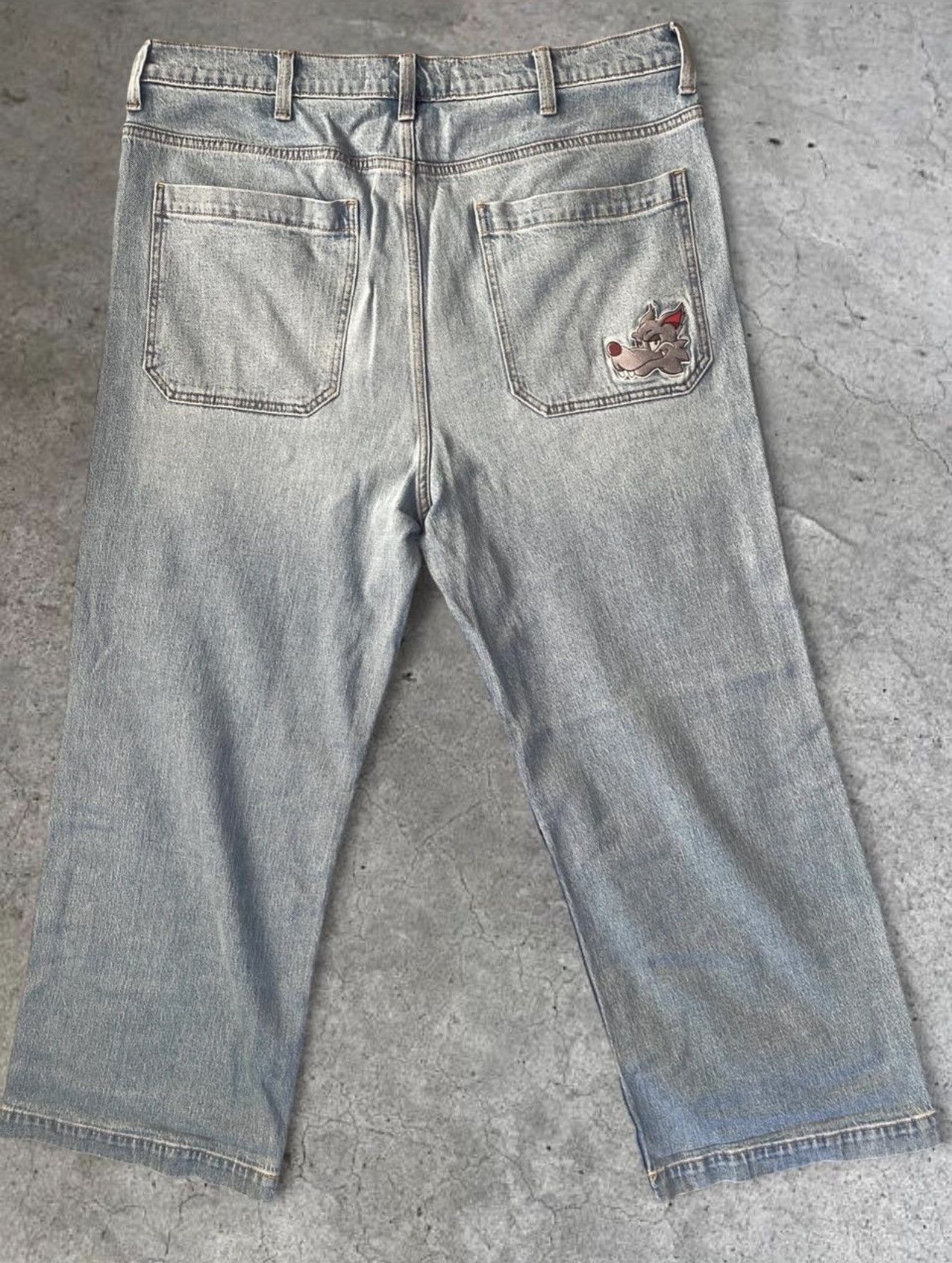 Hollister Holister Blue Super Baggy Jeans Size US 38 / EU 54 - 2 Thumbnail