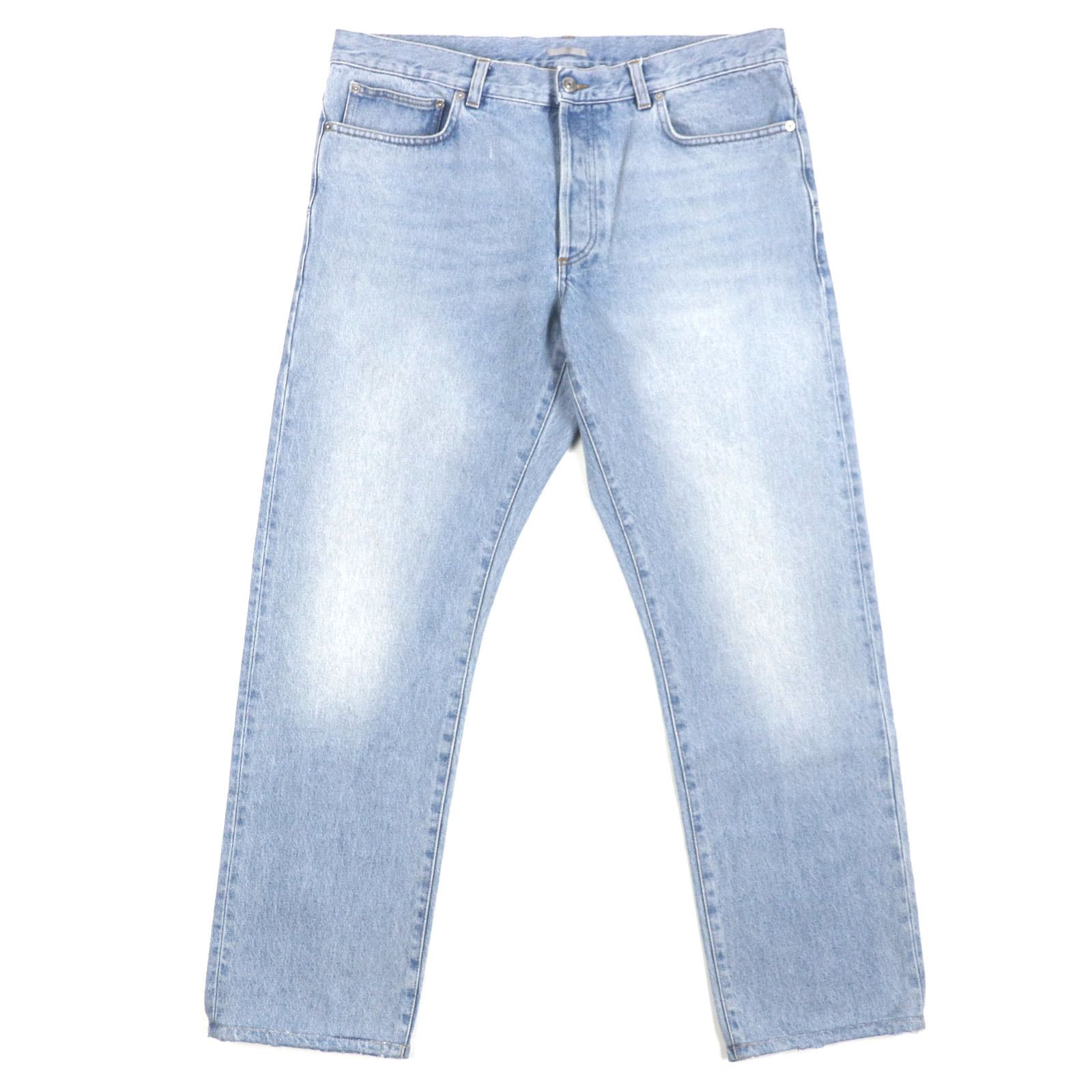 Dior Dior Cotton Denim Pants Cotton Jeans 313D014K360X DUTY FREE for USA