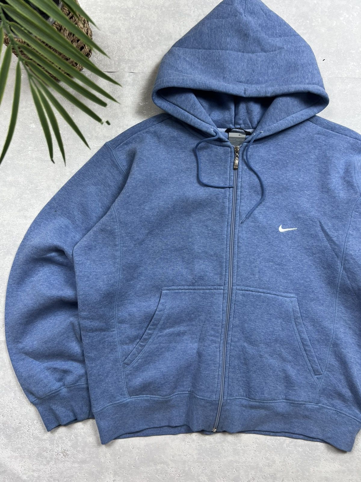 Nike 90s Nike Air Max Big Logo Vintage Y2K Boxy Retro Zip Hoodie Size US M / EU 48-50 / 2 - 2 Thumbnail