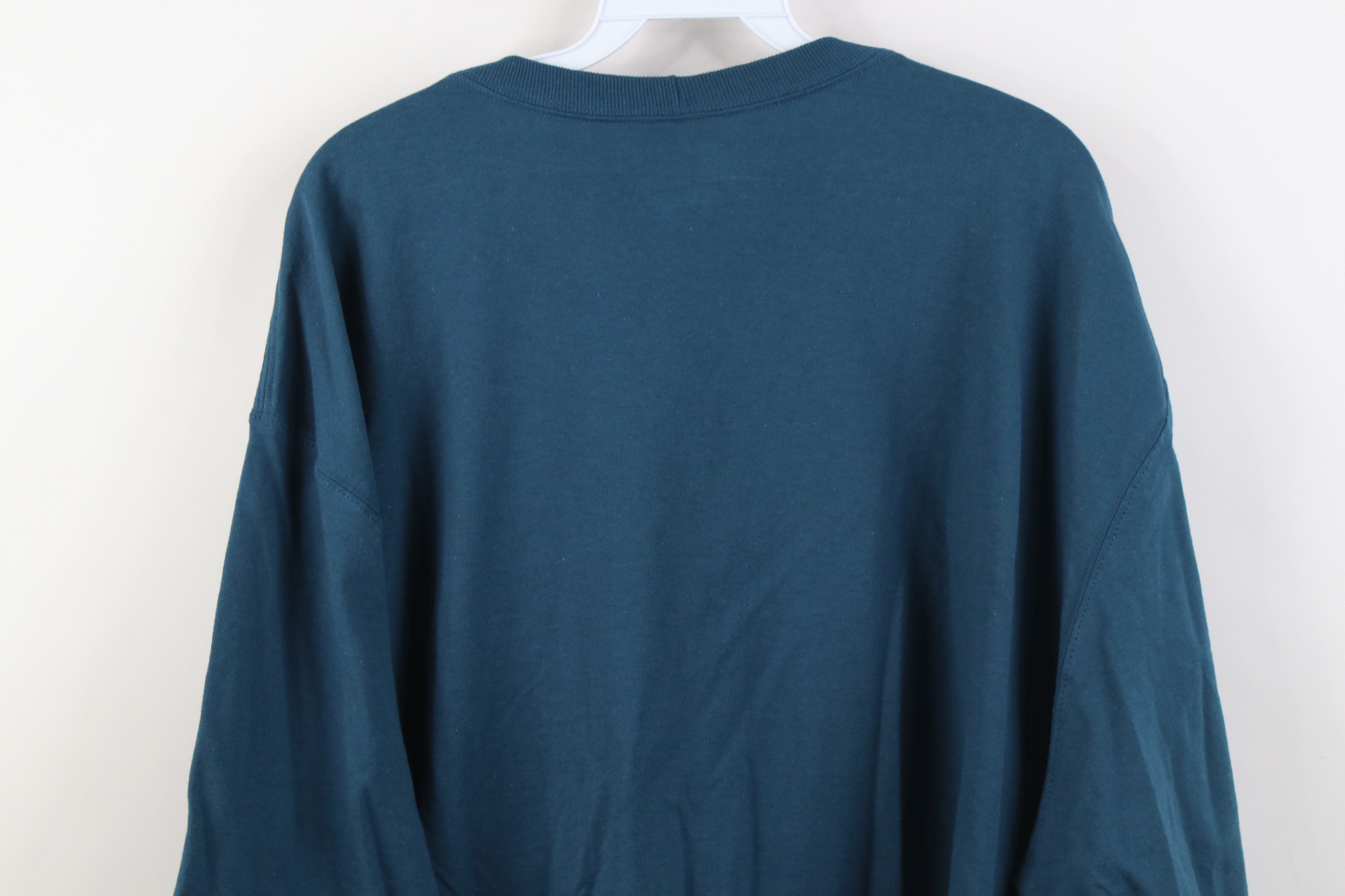 Carhartt Vintage Y2K Carhartt Heavyweight Cotton Pocket T-Shirt Blue Size US XXL / EU 58 / 5 - 15 Thumbnail