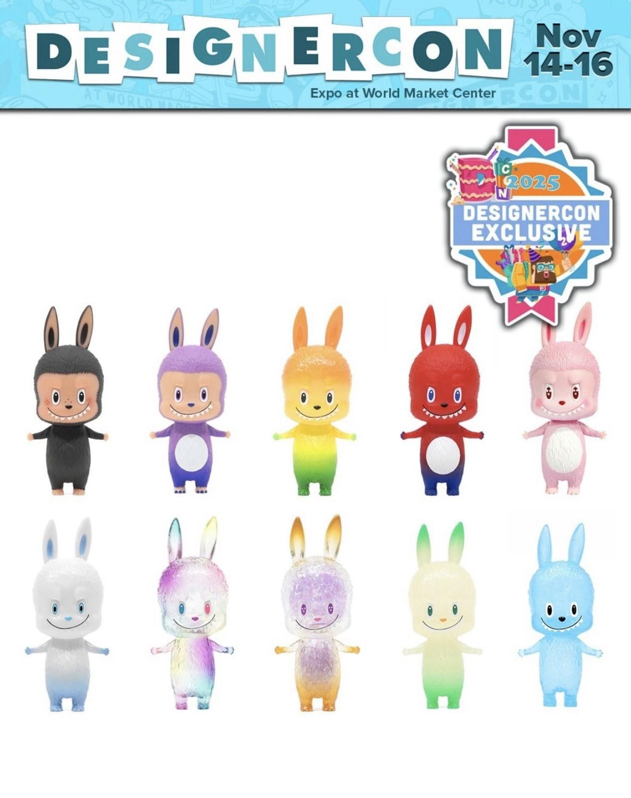 Other Mini Labubu Keychains Sealed Set 10 Monsters DCON Exclusive Size ONE SIZE - 1 Thumbnail