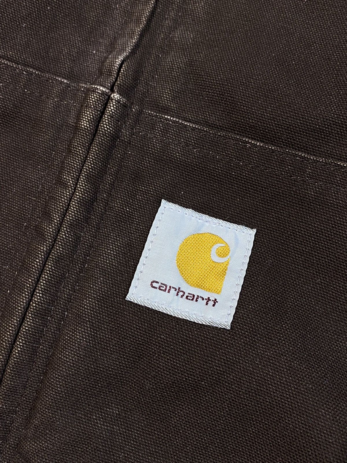 Carhartt Vintage 00s Carhartt Active work style hype brown jacket Size US XL / EU 56 / 4 - 9 Thumbnail