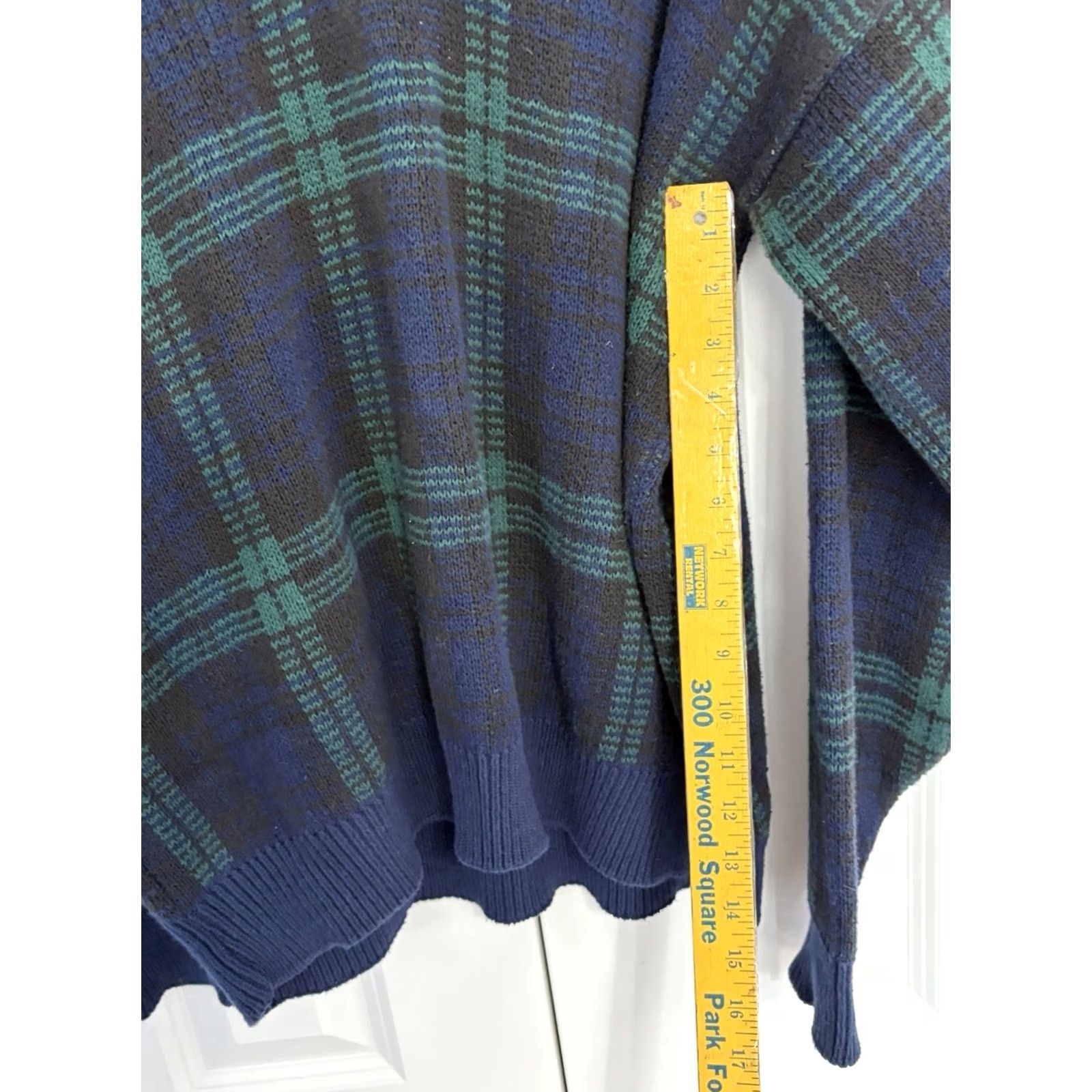 Vintage VINTAGE Old Glory Sweater Mens Large L Green Pullover Knit V Neck 90s Size US L / EU 52-54 / 3 - 5 Thumbnail