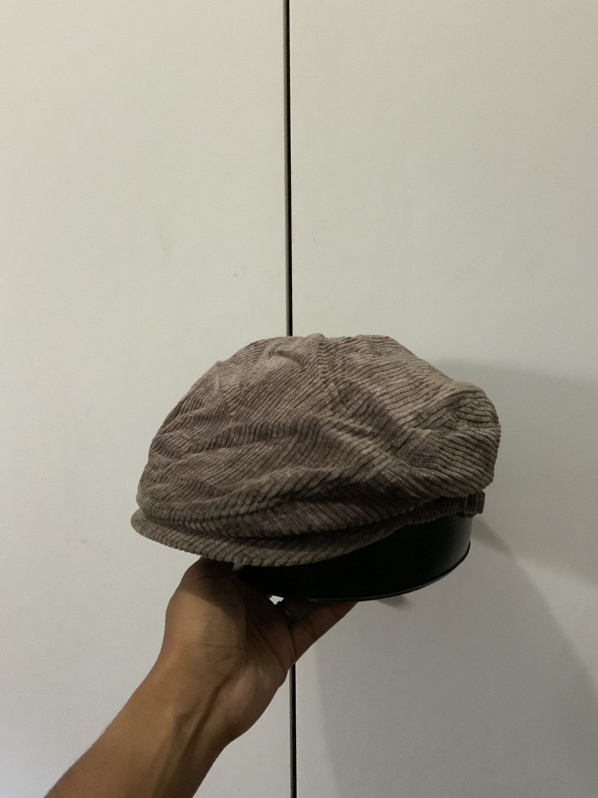 Japanese Brand GUN Corduroy Flat Head Baretta Hat Cap Size ONE SIZE - 1 Thumbnail