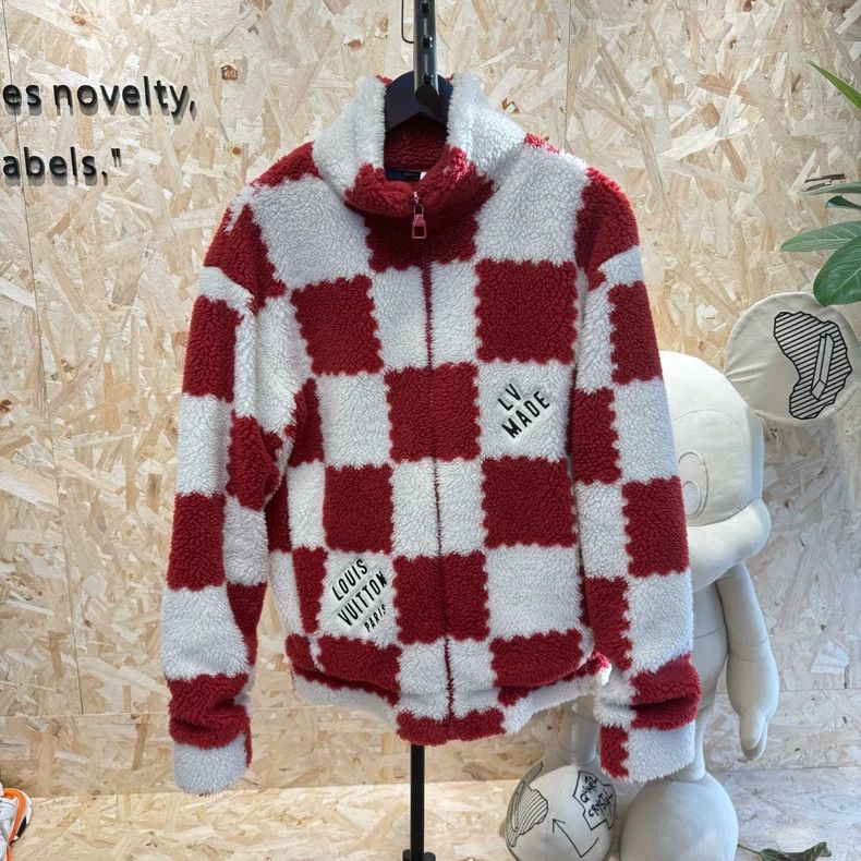 Louis Vuitton Louis Vuitton Nigo2 co-branded white and red checkerboard Size US L / EU 52-54 / 3 - 1 Thumbnail