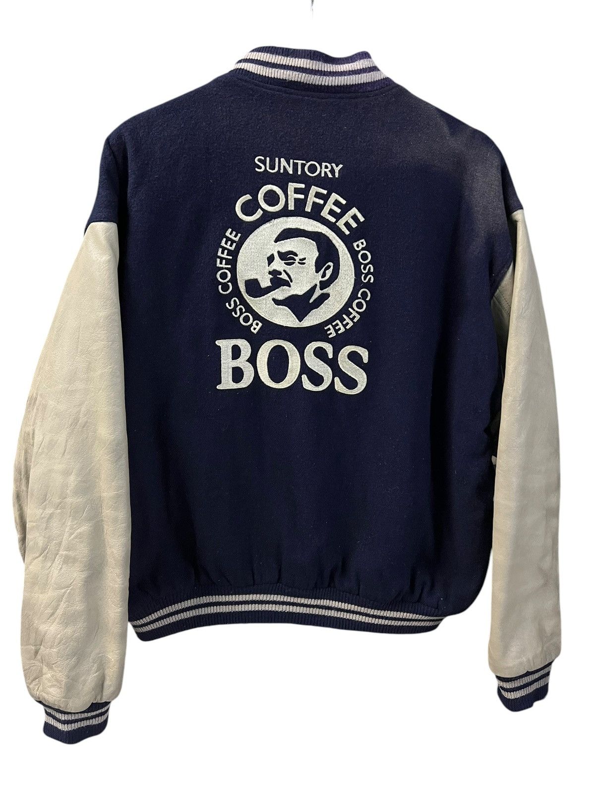 Japanese Brand × Vintage VINTAGE SUNTORY BOSS COFFEE WOOL EMBROIDERY SPELLOUT Size US L / EU 52-54 / 3 - 2 Thumbnail