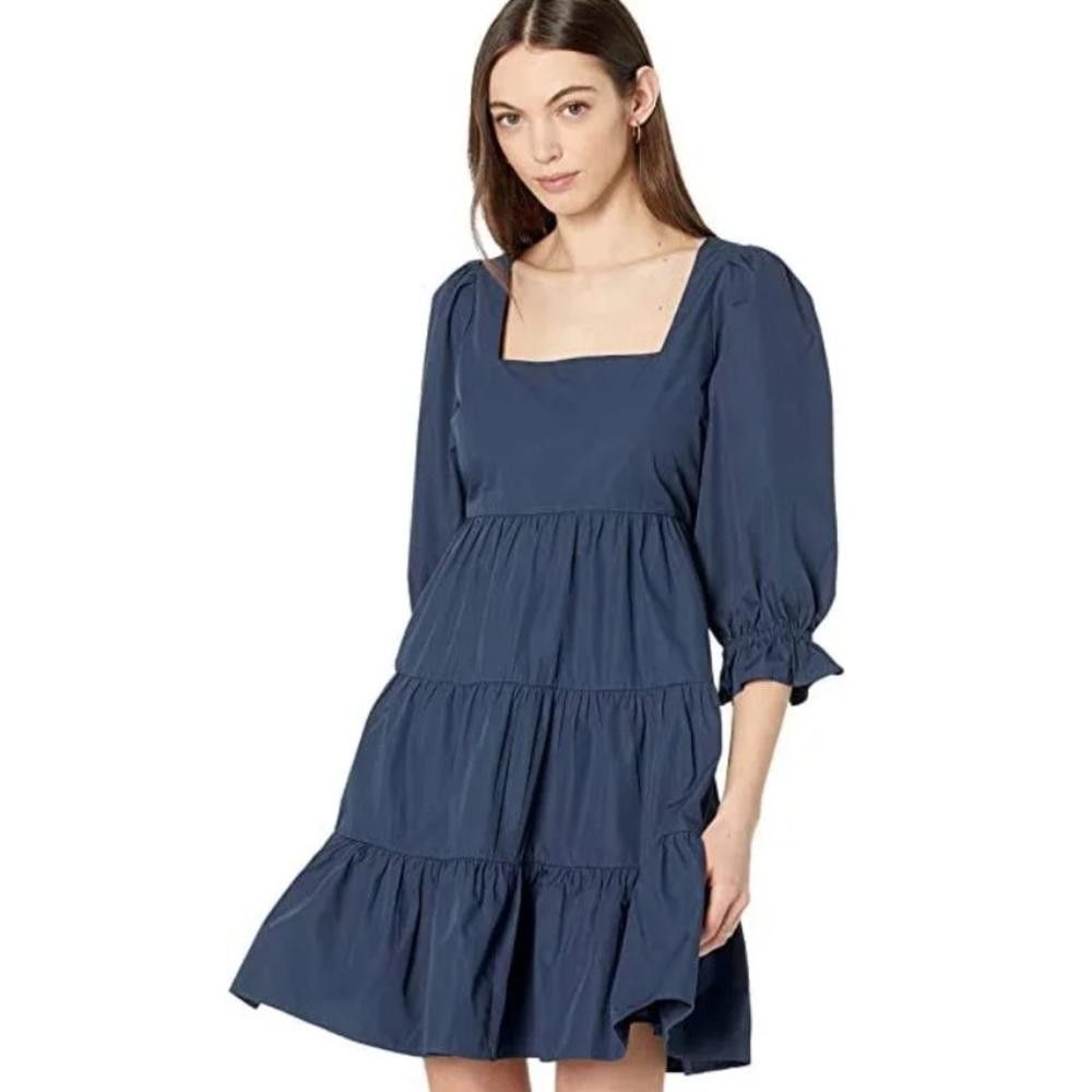 Madewell Madewell l NWT Lizzie Babydoll Poplin Dress Size 6 Size M / US 6-8 / IT 42-44 - 1 Thumbnail