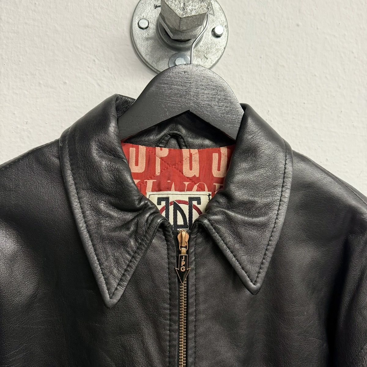 Jean Paul Gaultier JEAN PAUL GAULTIER JPG F/W 1995 Virus Leather Jacket Size US S / EU 44-46 / 1 - 4 Thumbnail