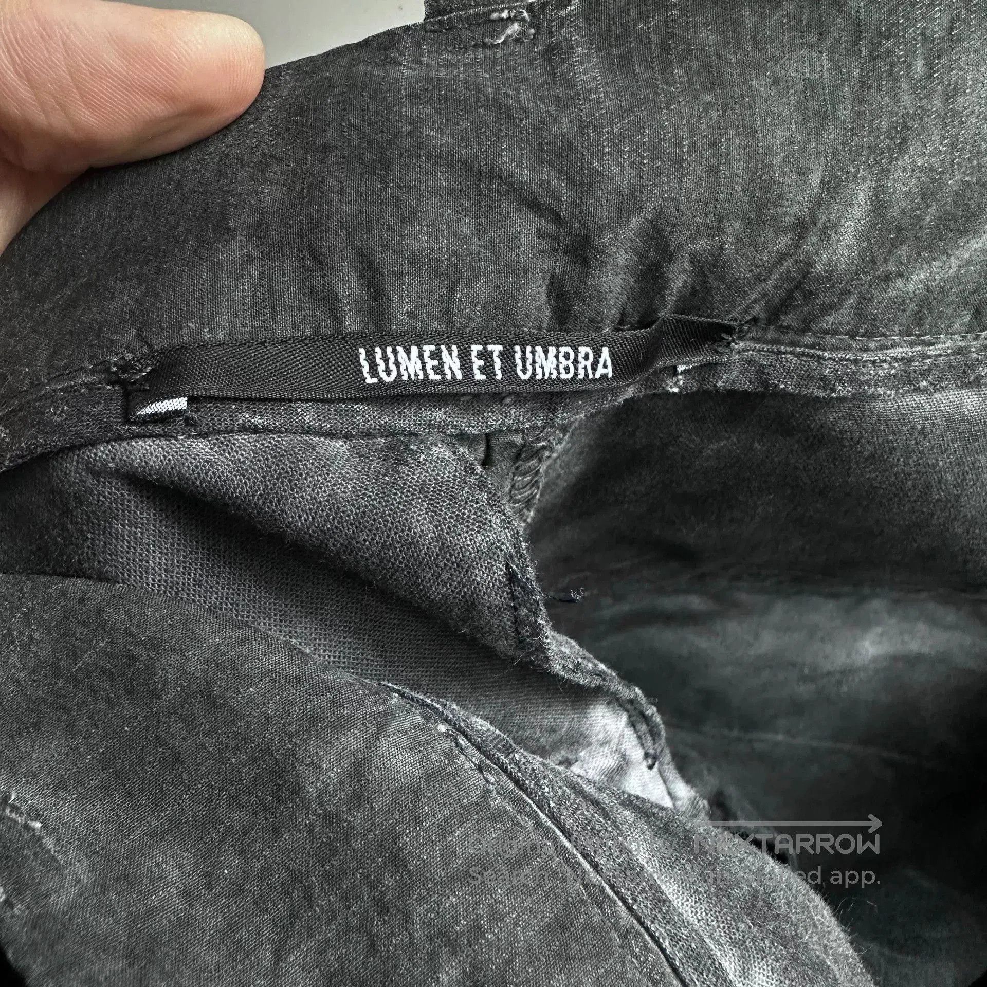 Lumen Et Umbra vintage washed texture long pants. Size US 44 / EU 60 - 4 Thumbnail