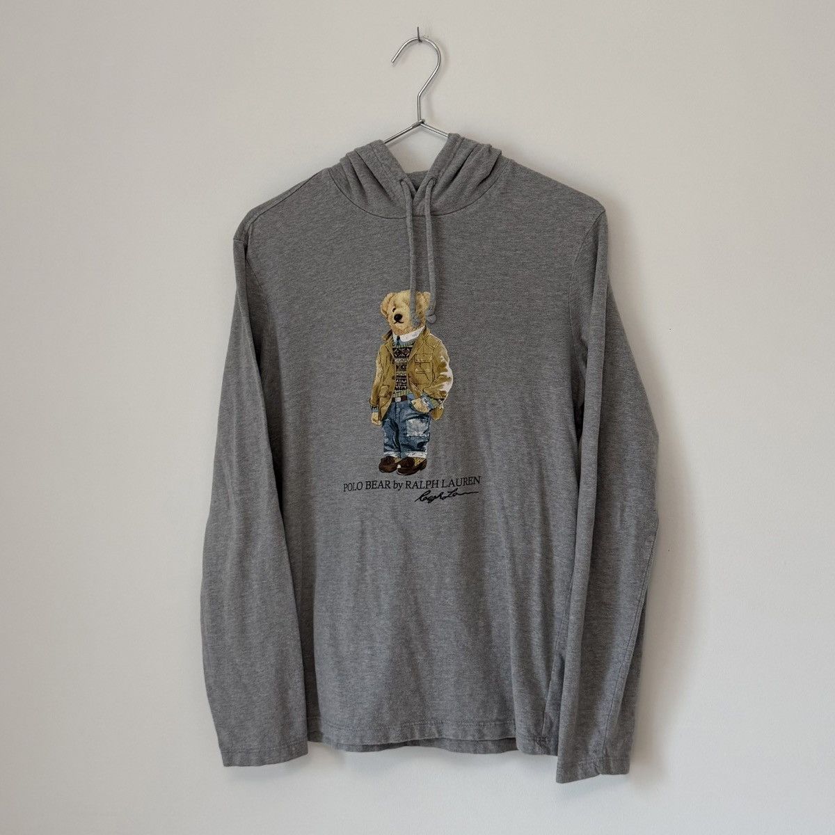 Polo Ralph Lauren Polo Ralph Lauren Polo Bear Hooded Long Sleeve Shirt Size US XS / EU 42 / 0 - 1 Thumbnail
