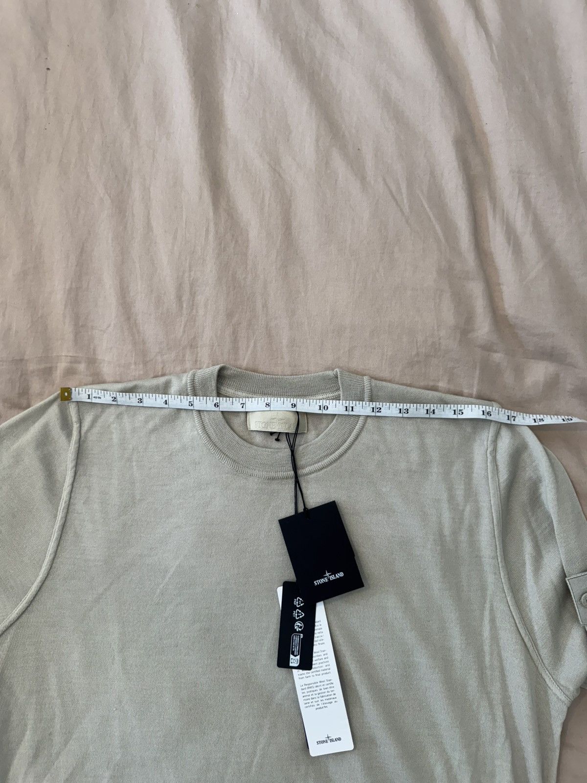 Stone Island Stone Island Compass ghost badge sweater Size US L / EU 52-54 / 3 - 12 Thumbnail