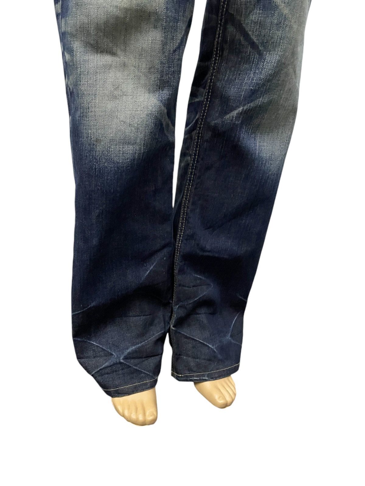 Edwin × Hysteric Glamour × Japanese Brand Edwin Bush Pocket Mud Wash Claw Mark Loose Denim Pants Size US 32 / EU 48 - 6 Thumbnail