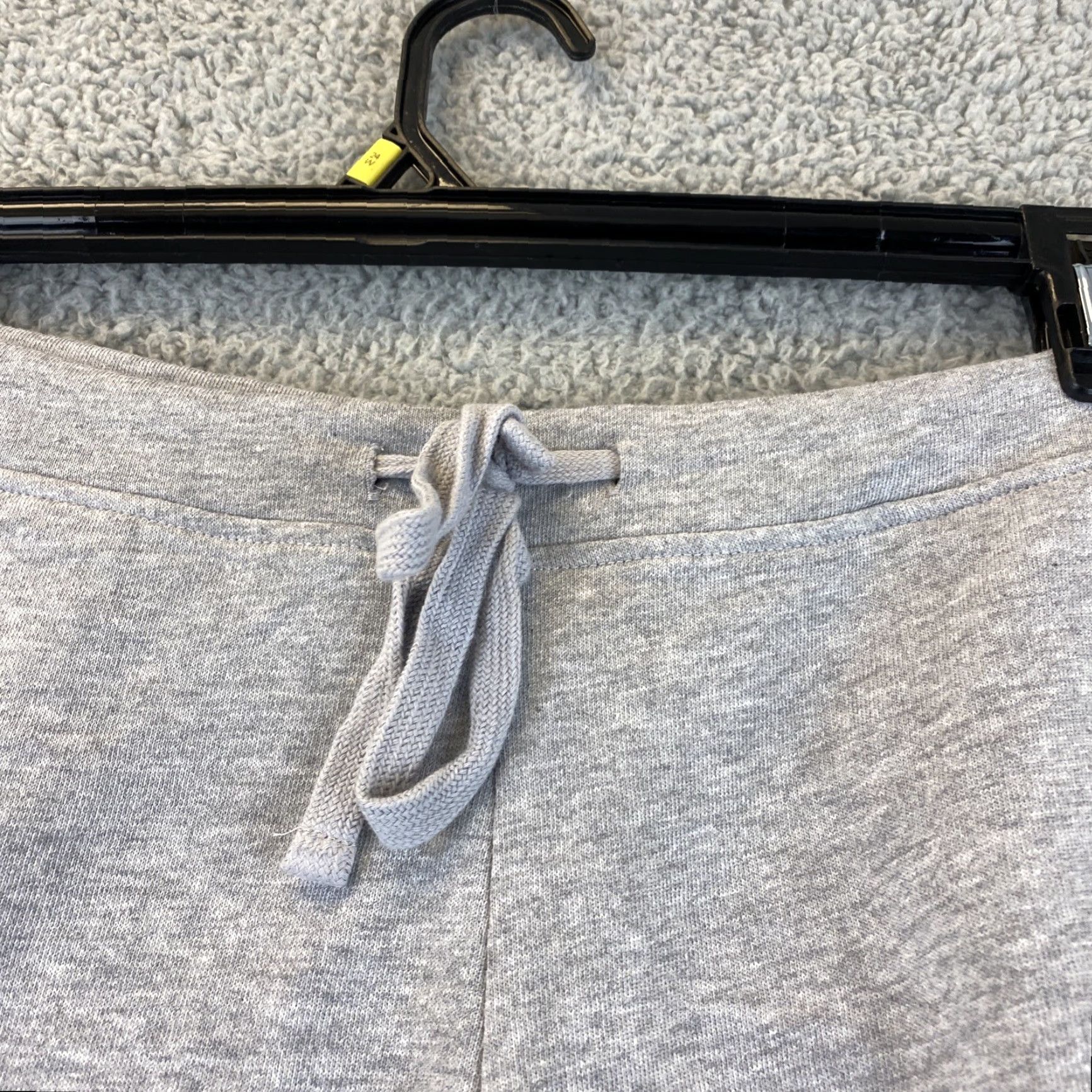 Fabletics VINTAGE Fabletics Women's Shorts XL Gray Lounge Luxe Terry Activewear 52-50 Size 40" / US 18 - 2 Thumbnail