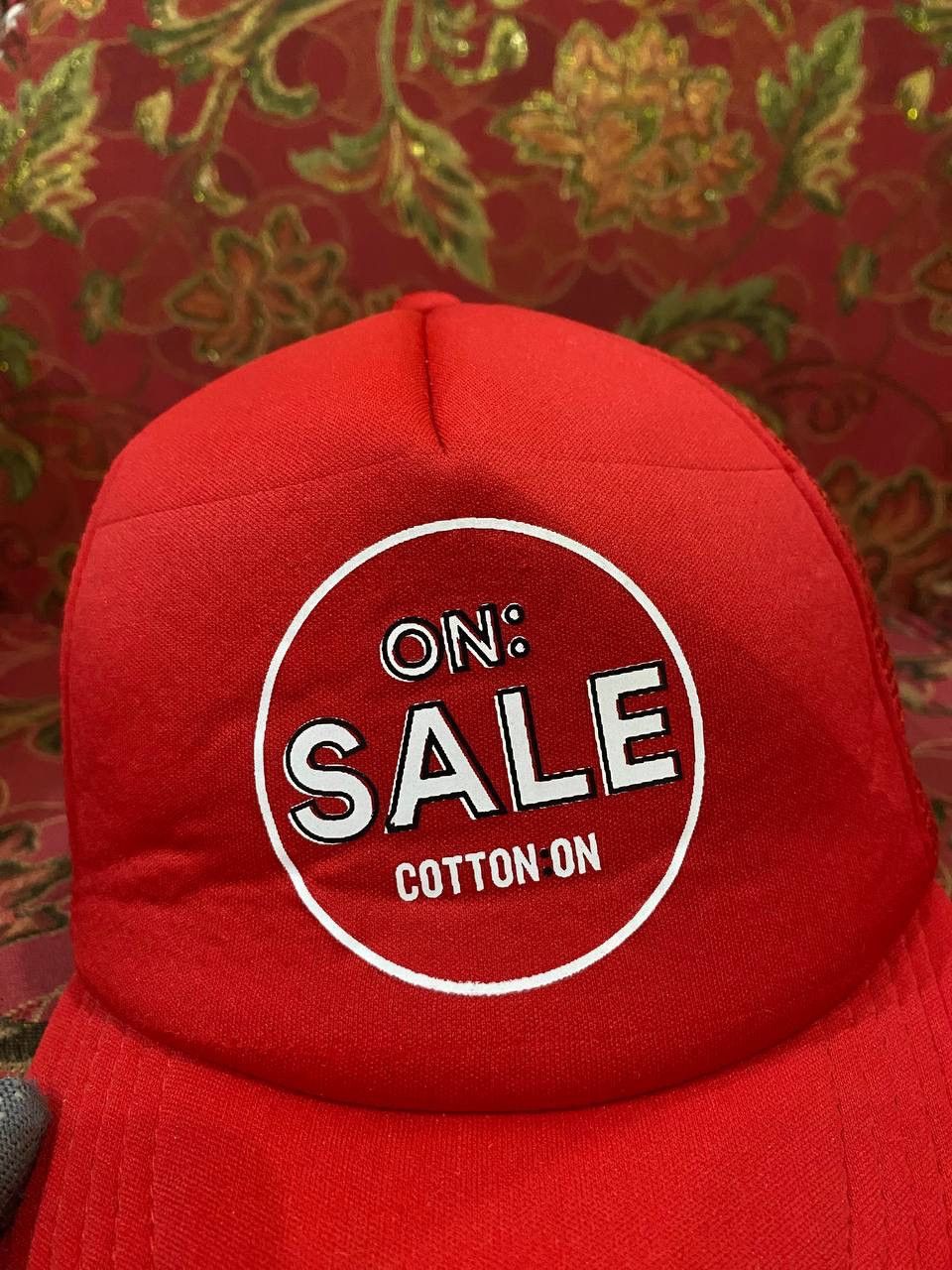 Vintage Vintage On Sale Mesh Trucker Cap Size ONE SIZE - 5 Thumbnail