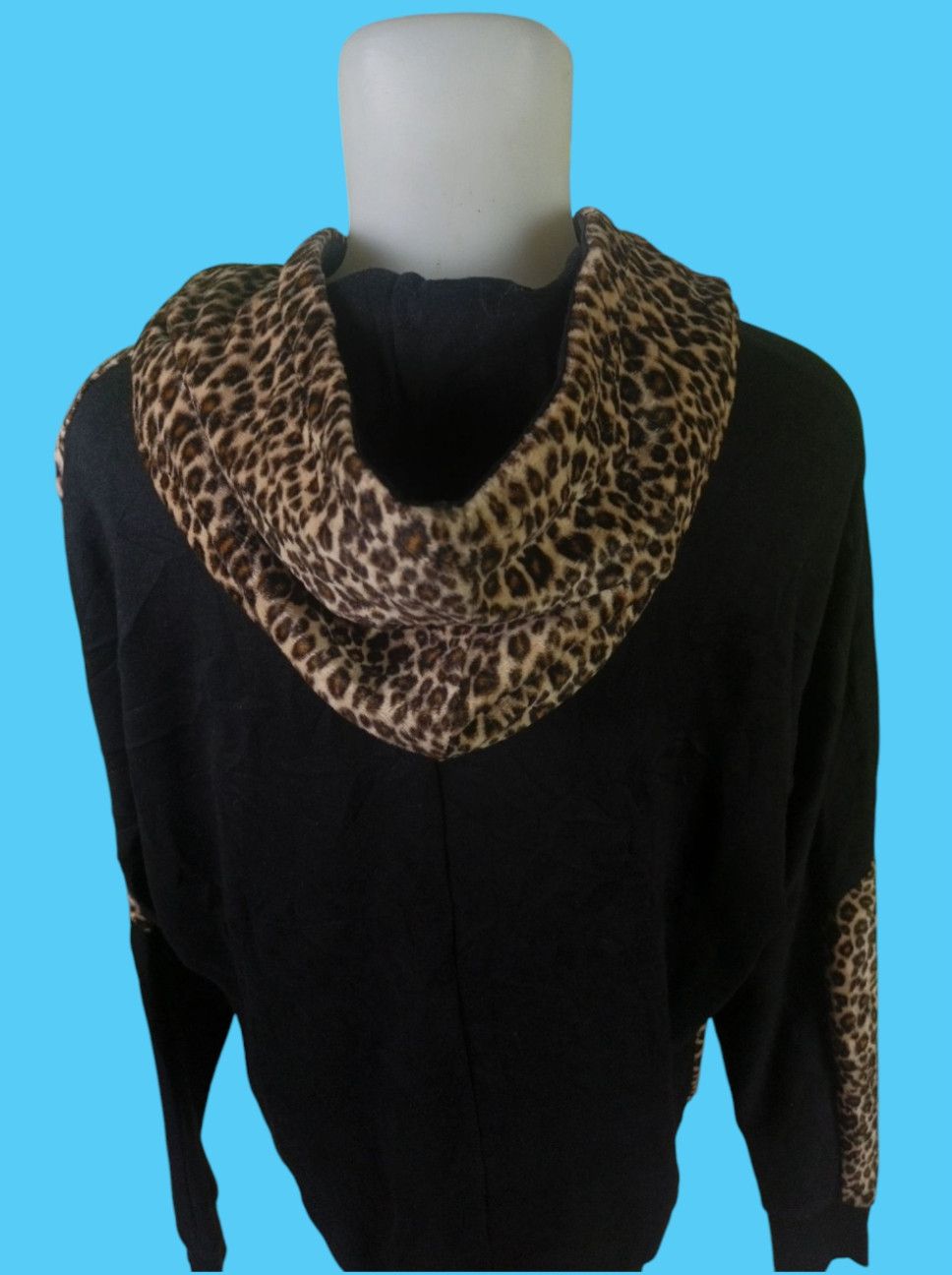 Beauty Beast × Hysteric Glamour × Japanese Brand Leopard Batwing Zip Hoodie if6was9 LGB style "No Tags" Size US XL / EU 56 / 4 - 15 Thumbnail