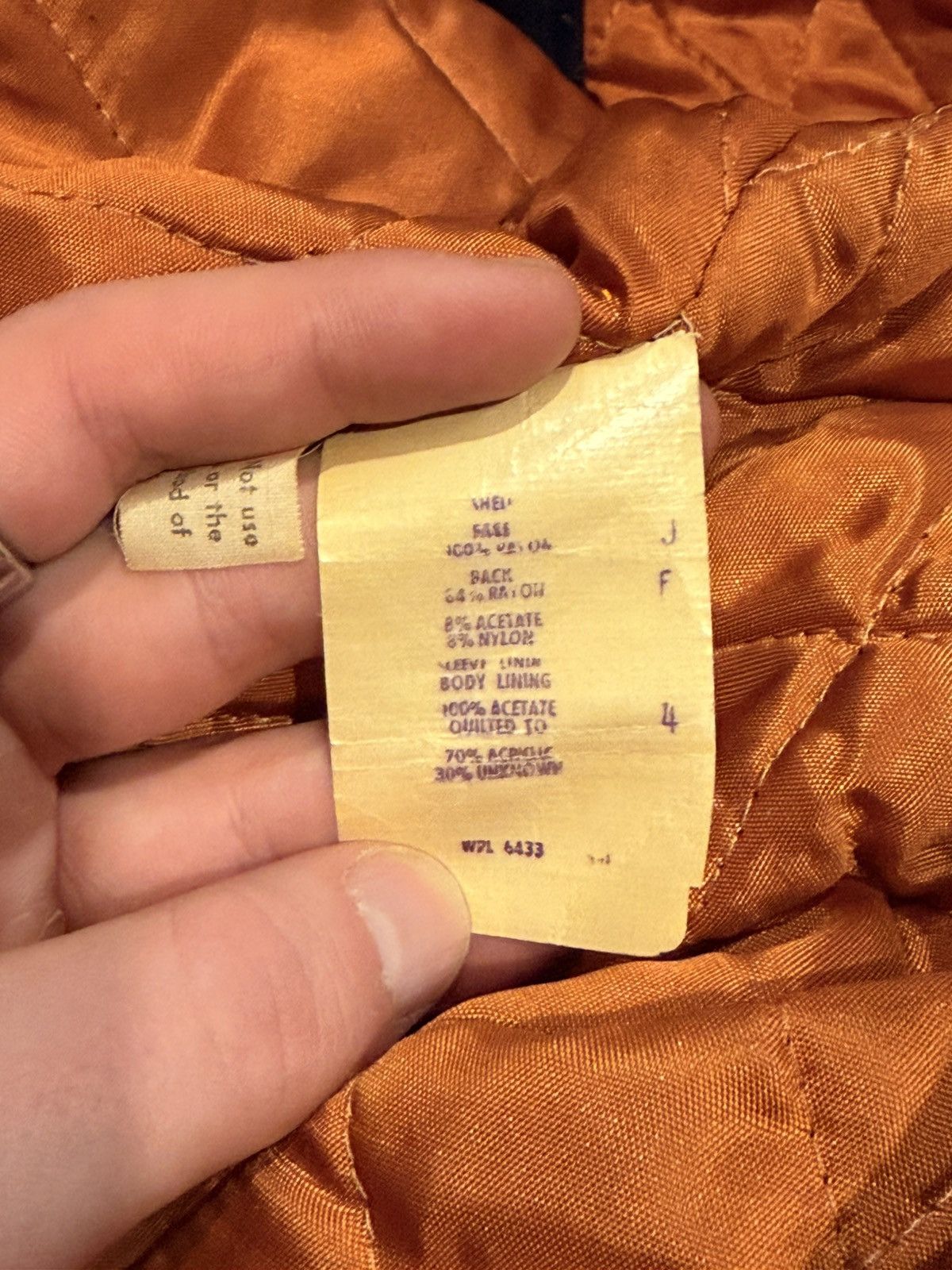 Other 80s Velour Quilted Jacket Size US XS / EU 42 / 0 - 5 Thumbnail