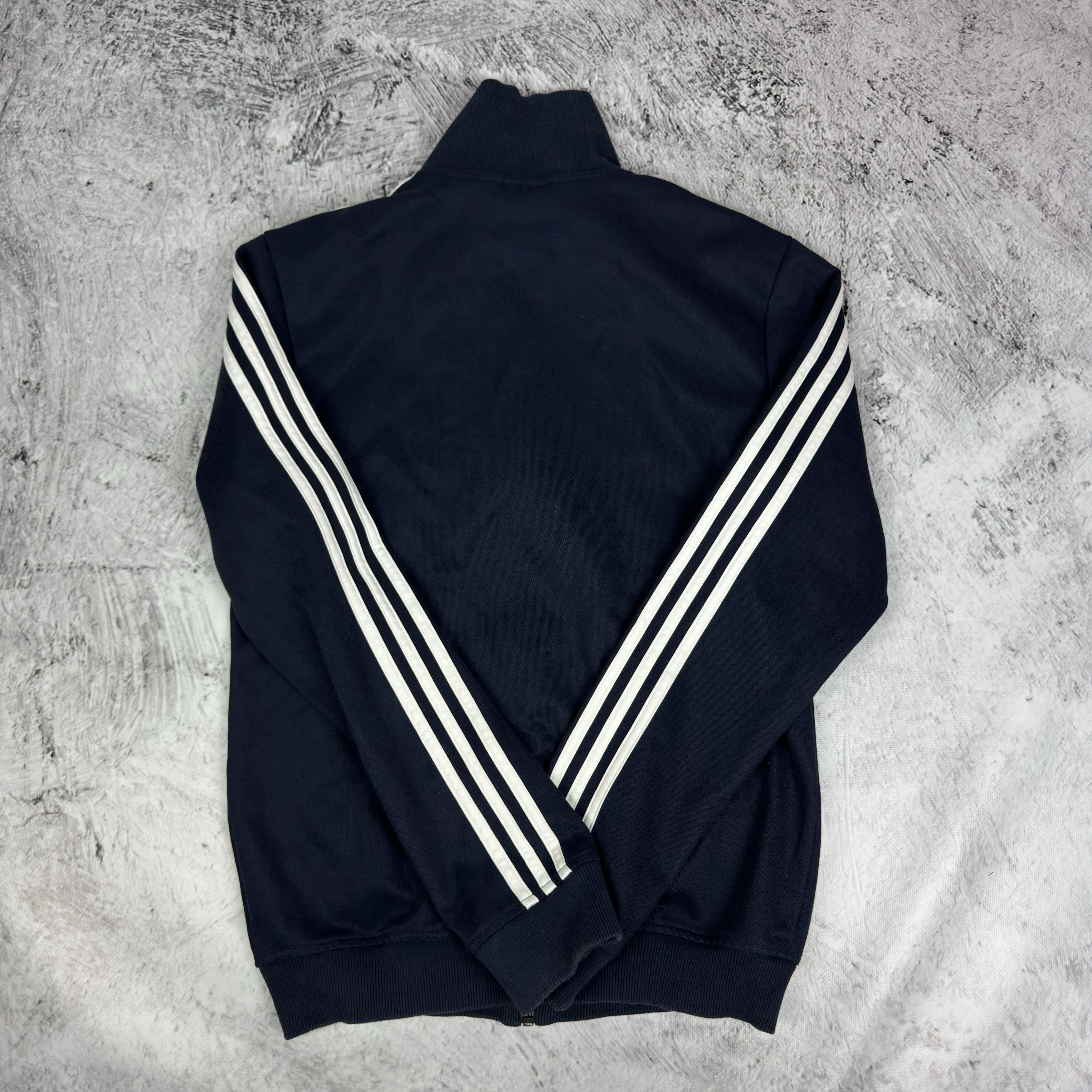 Adidas Adidas Beckenbauer Men's navy Full Zip Track Jacket Small Size US S / EU 44-46 / 1 - 8 Thumbnail