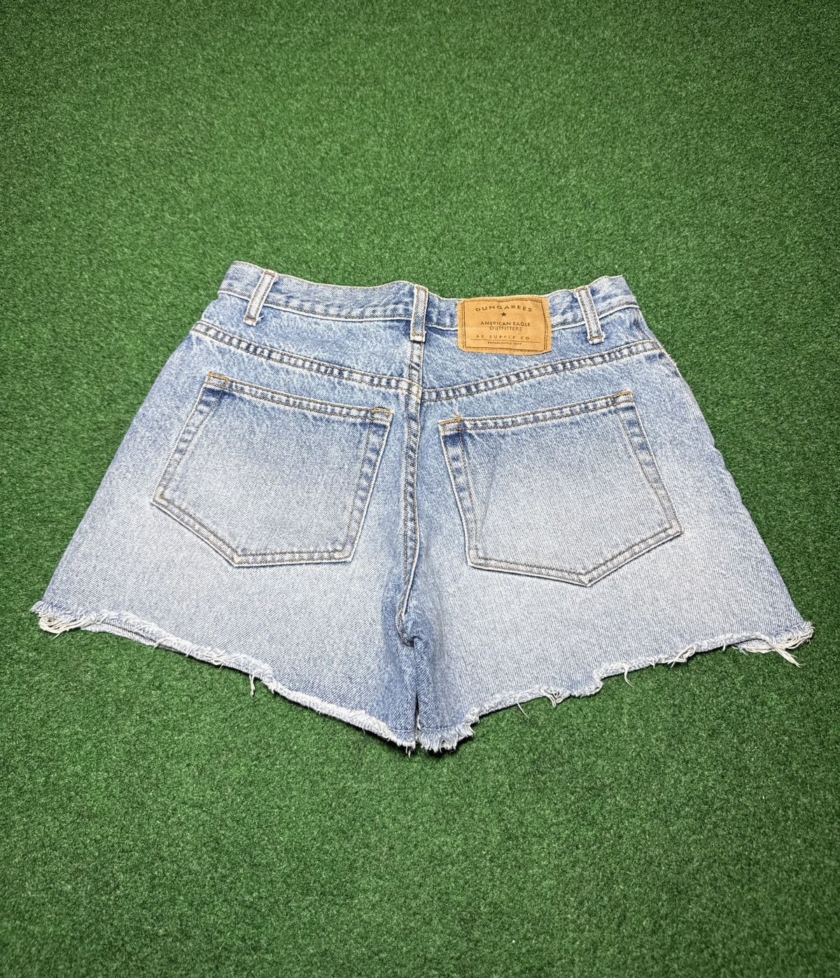 American Eagle Outfitters American Eagle Jorts Button Fly 5” Cutoff 30 Denim Shorts Size 28" / US 6 / IT 42 - 1 Thumbnail