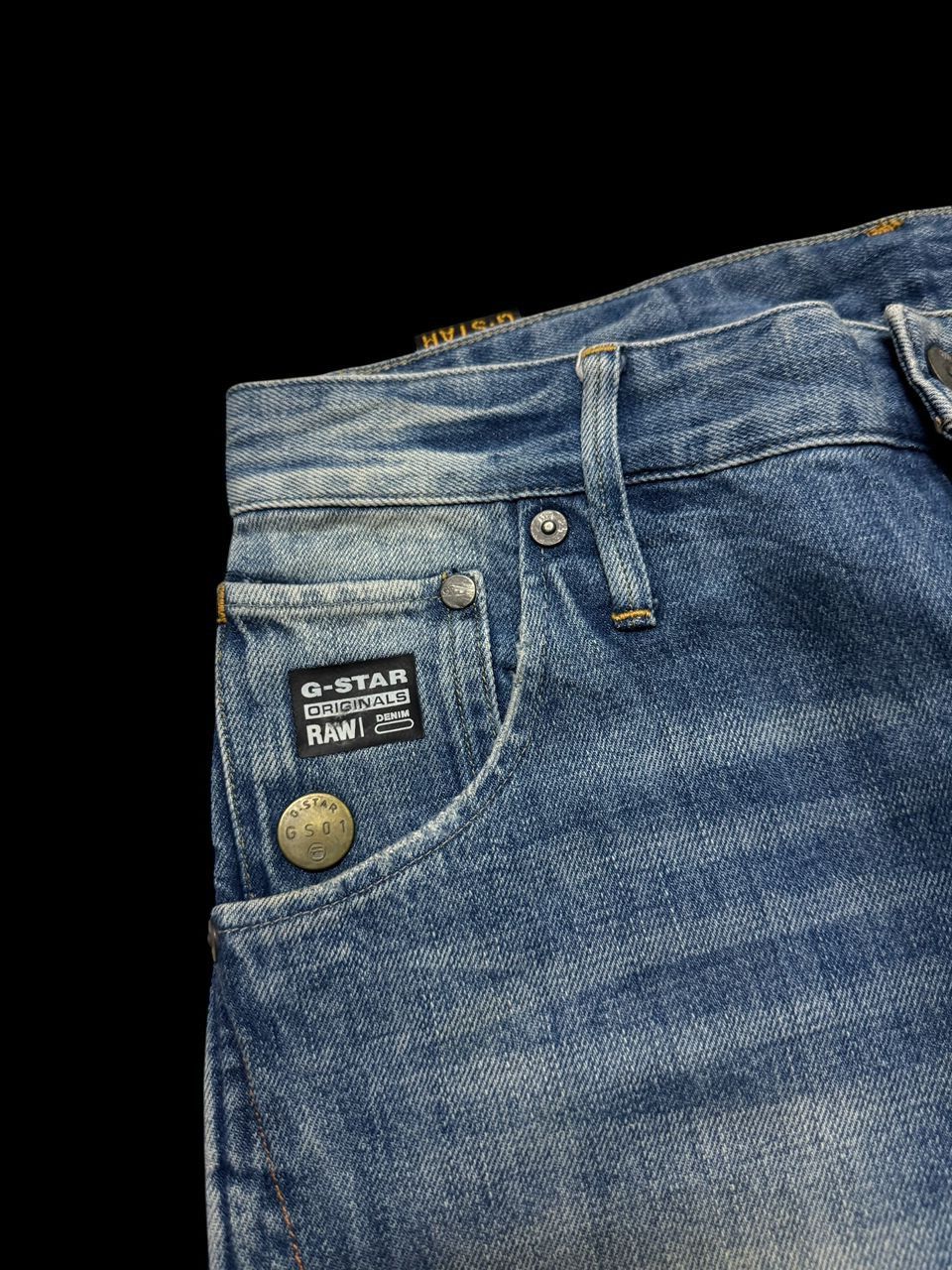 Tornado Mart G star Raw Punk Jeans Banana Insane Faded Style Size US 29 - 7 Thumbnail