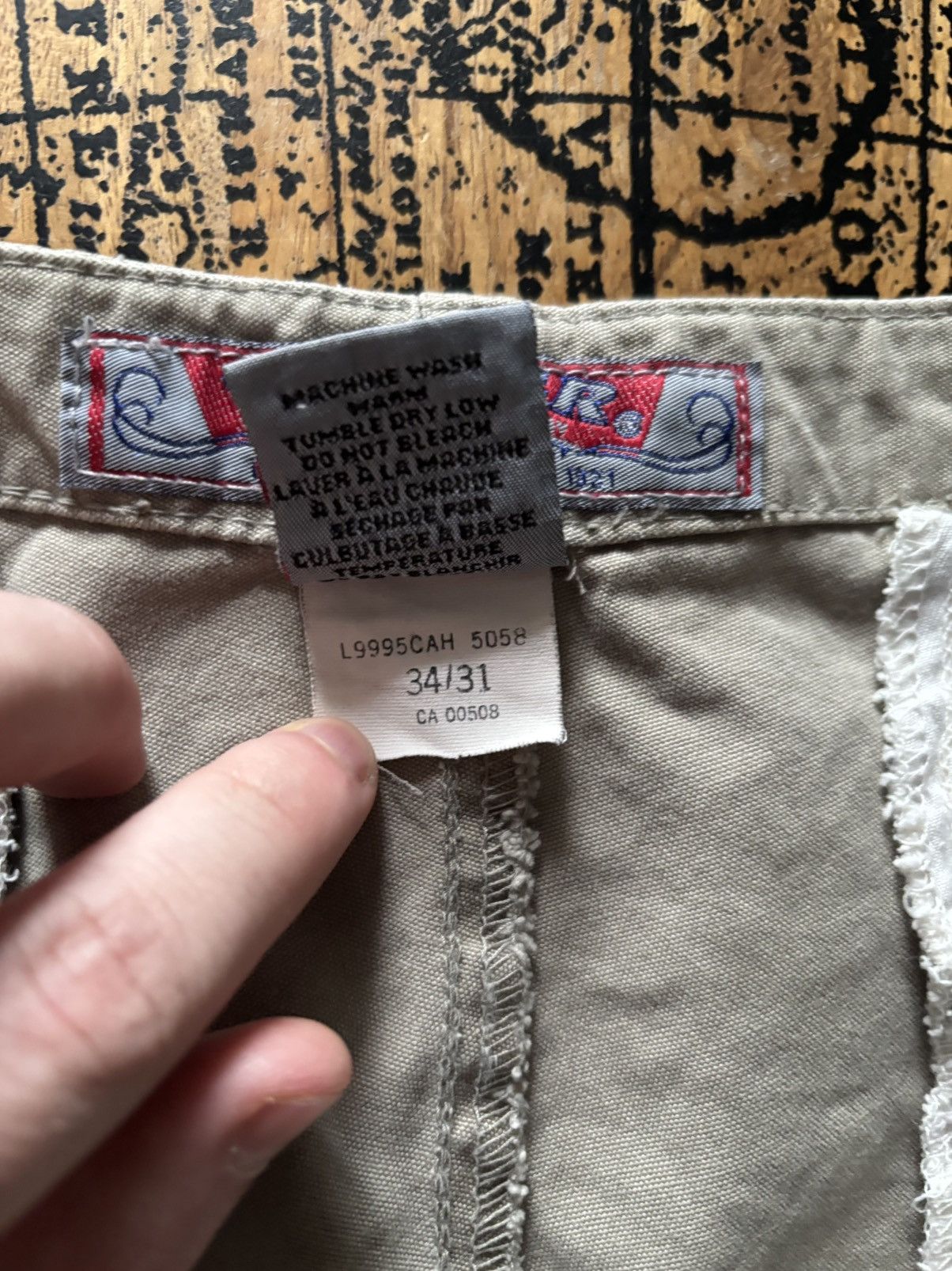 Vintage Vintage Silver Jeans Baggy/Wide Khaki Cargo Pants Size US 32 / EU 48 - 9 Thumbnail